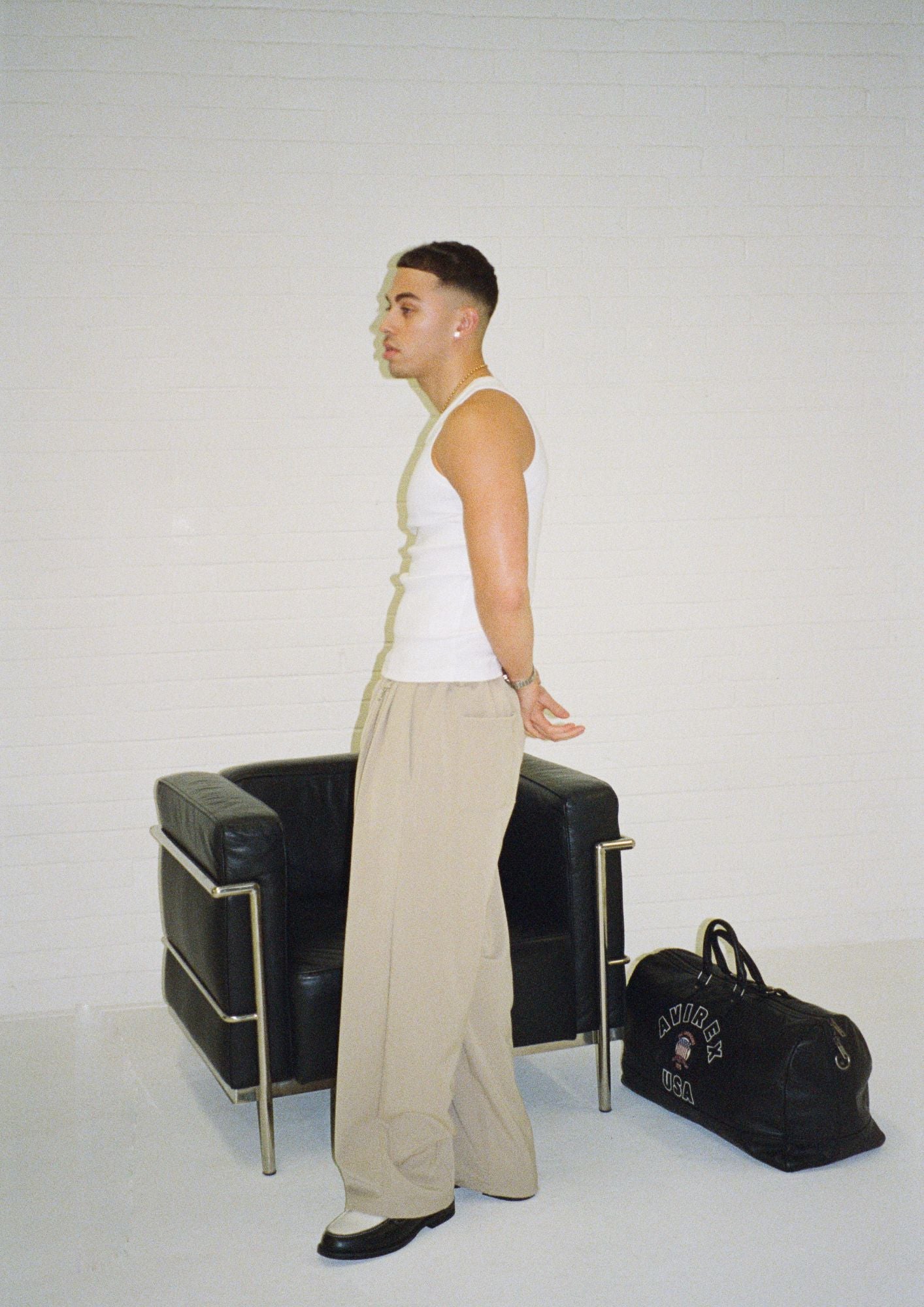 TANK SINGLET - WHITE - Sweats UK