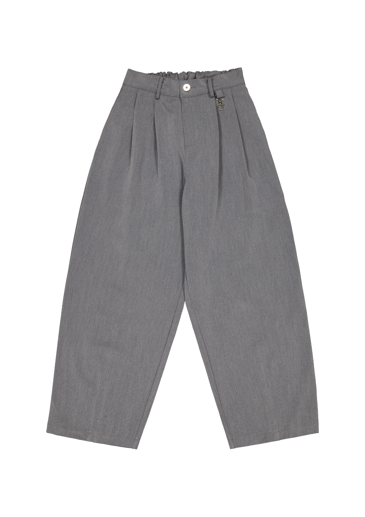 PLEATED PANT - GREY