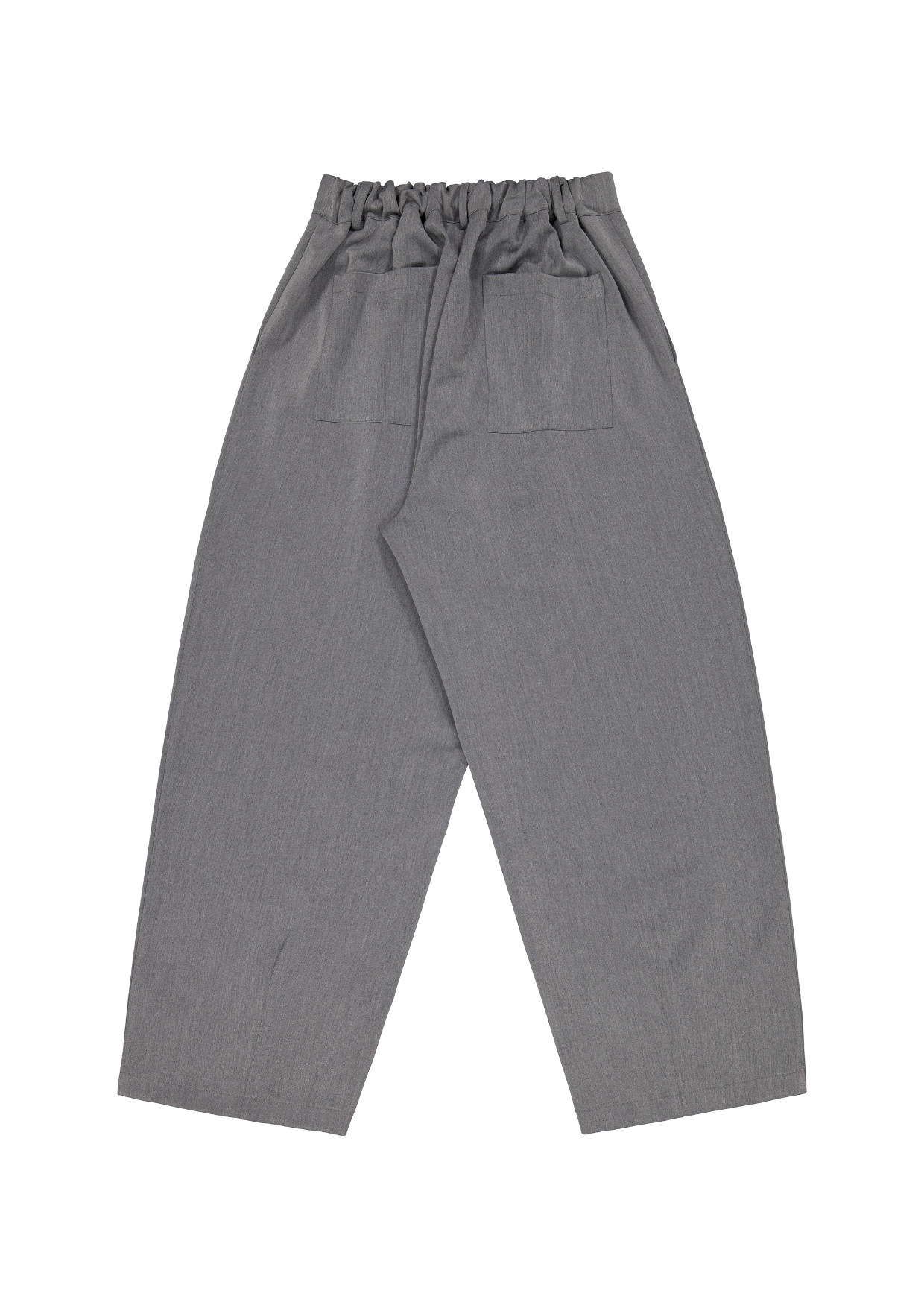 PLEATED PANT - GREY - Sweats UK