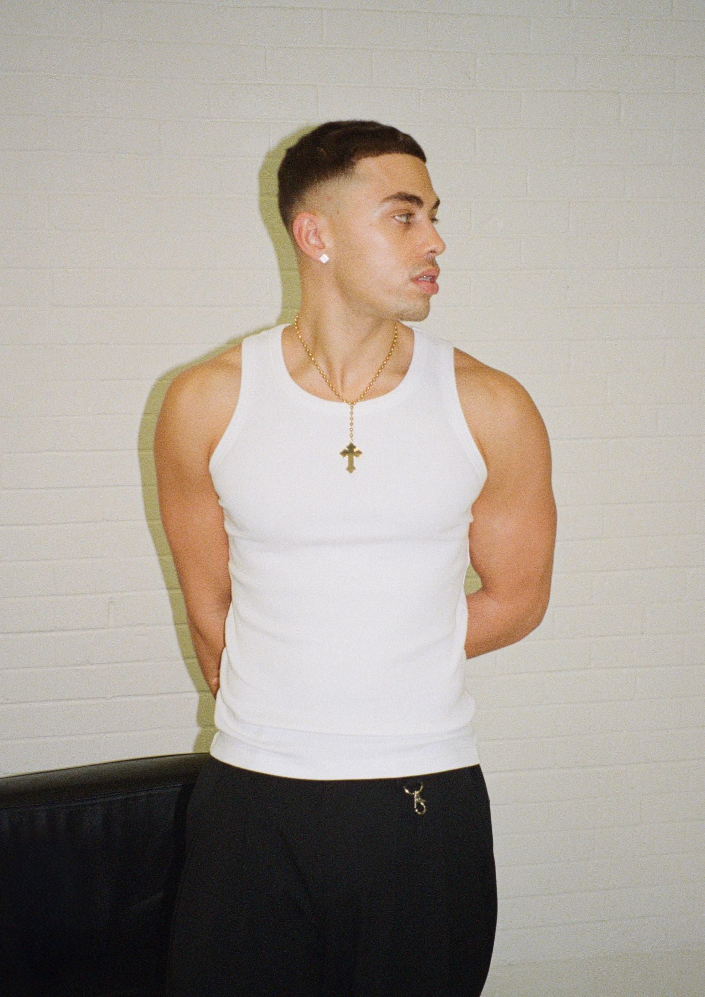 TANK SINGLET - WHITE - Sweats UK