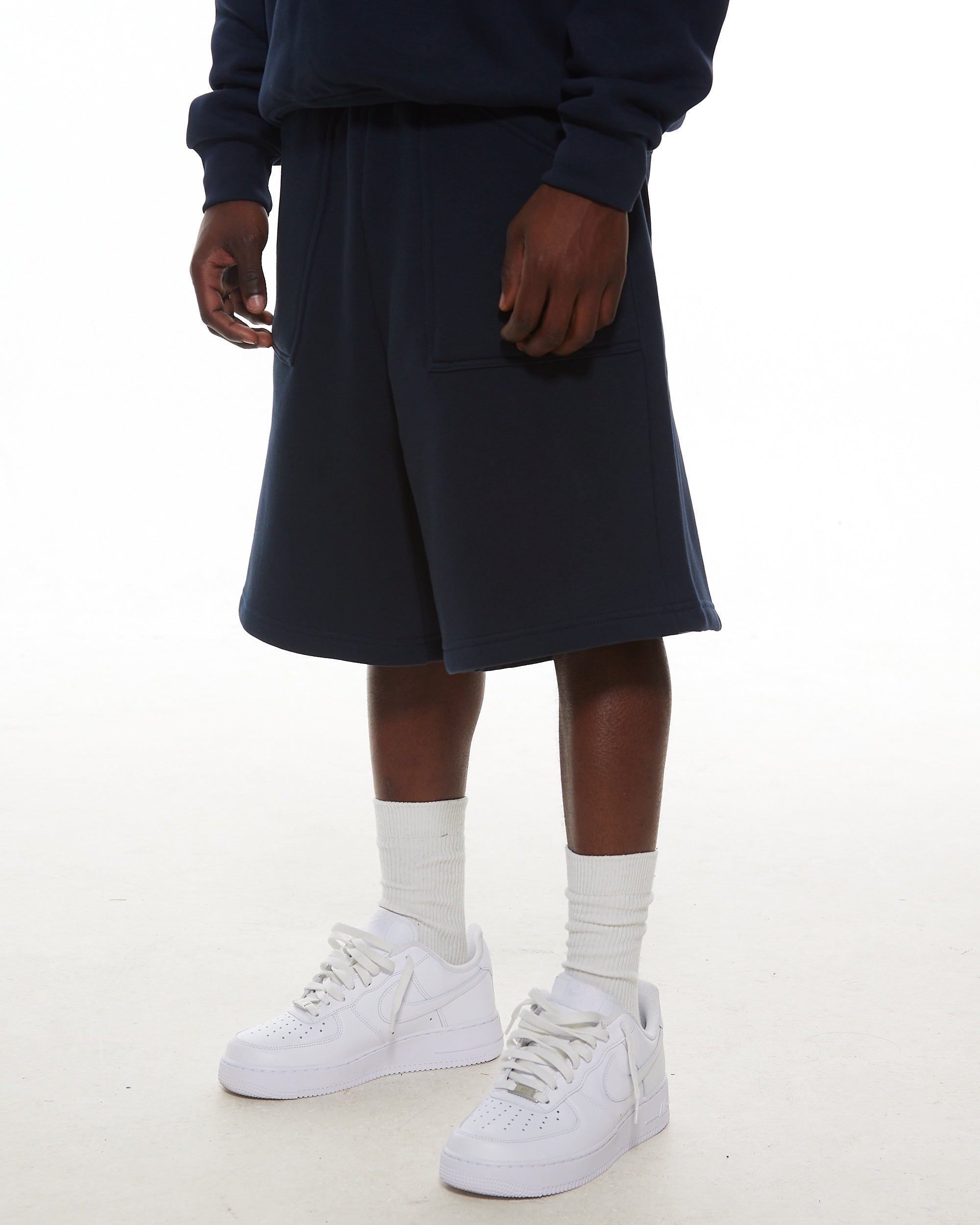 COZY SHORTS - NAVY - Sweats UK