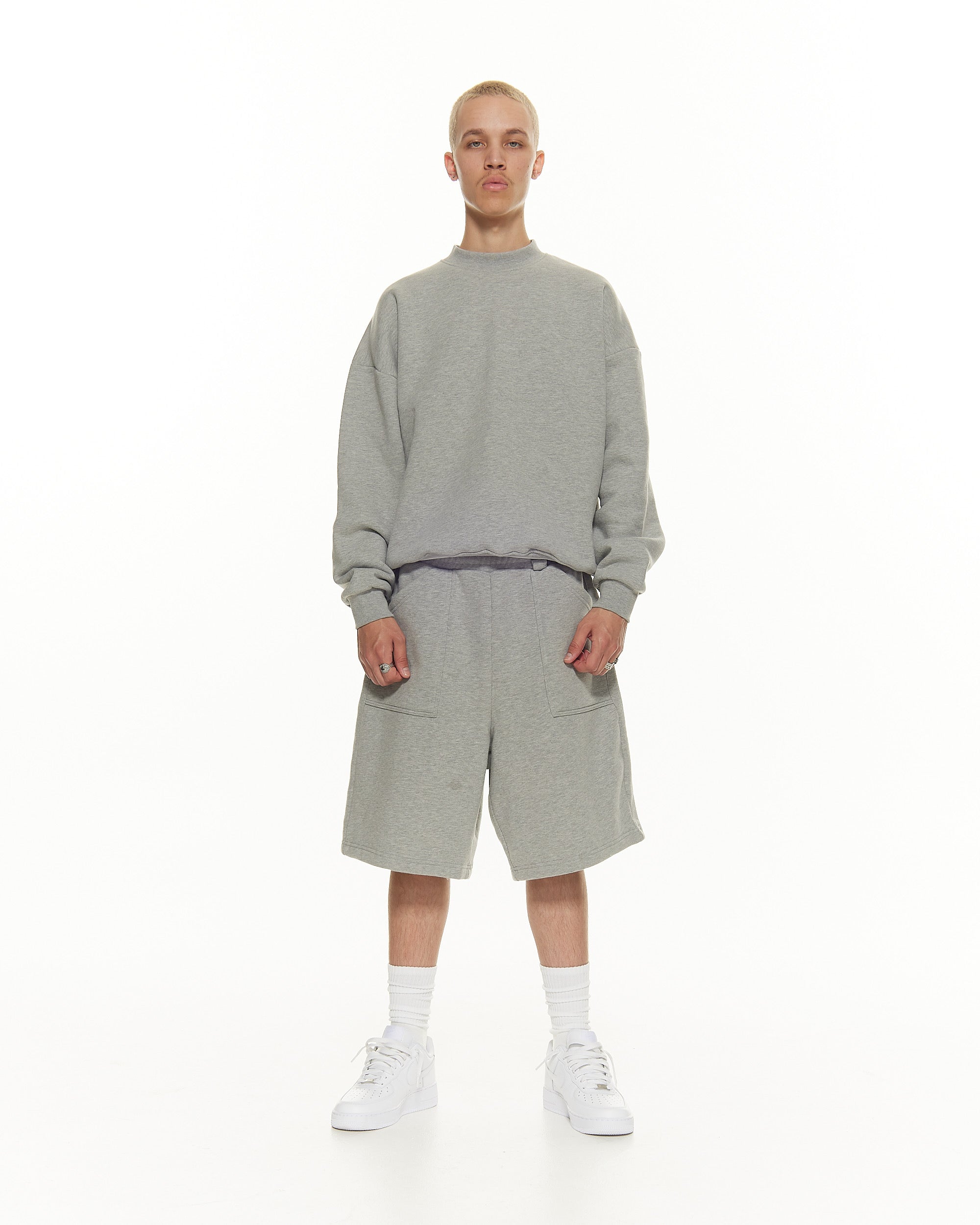 COZY SHORTS - GREY