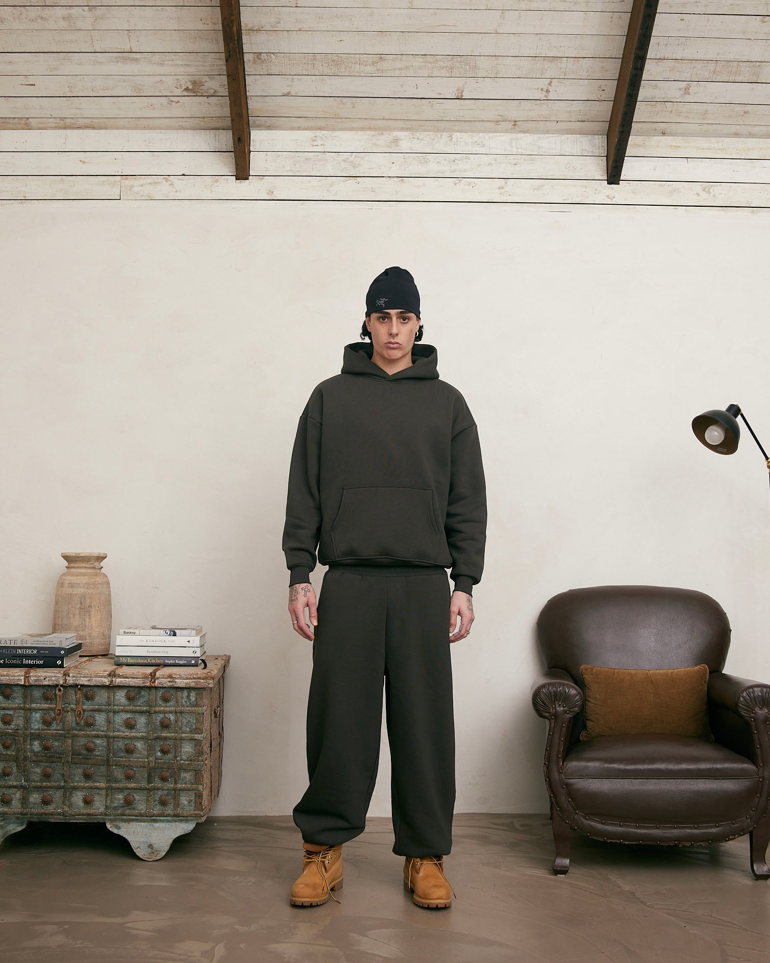 COZY SWEATPANT - COFFEE - Sweats UK