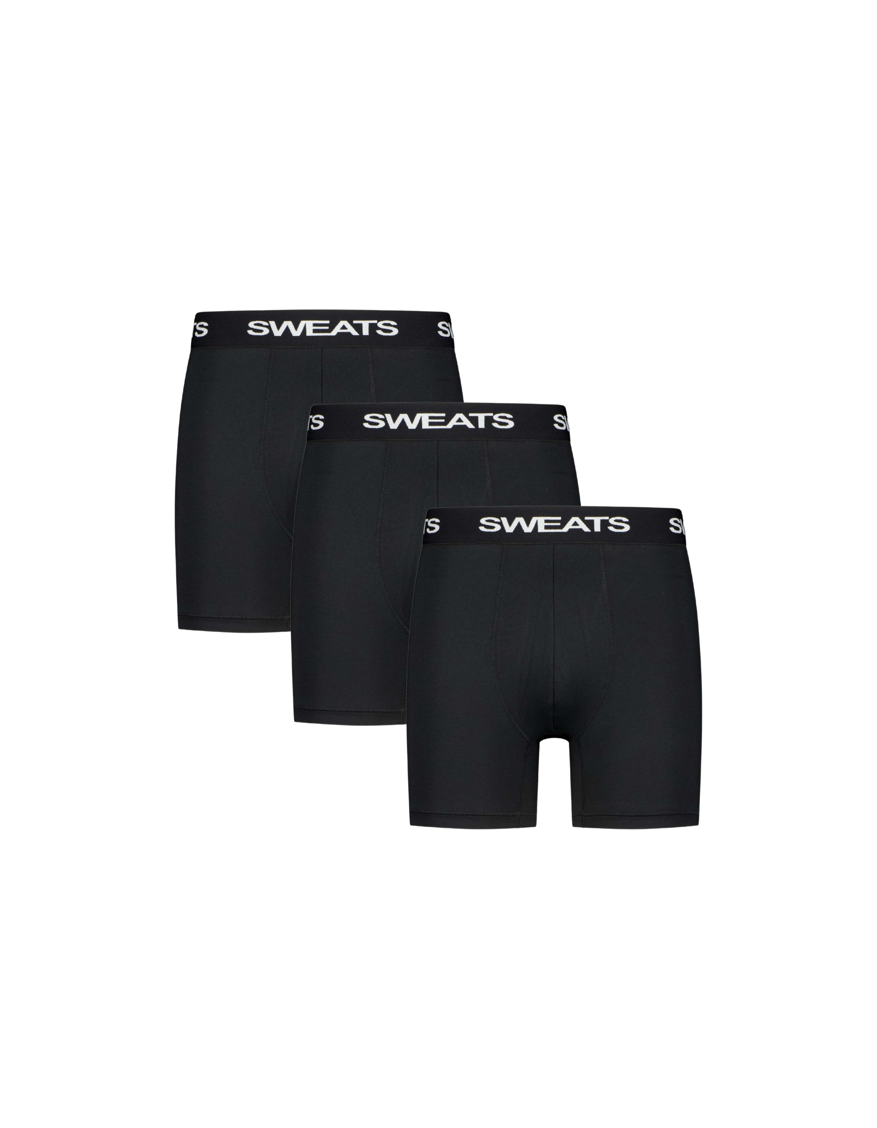 3 PACK BOXER BRIEFS - BLACK