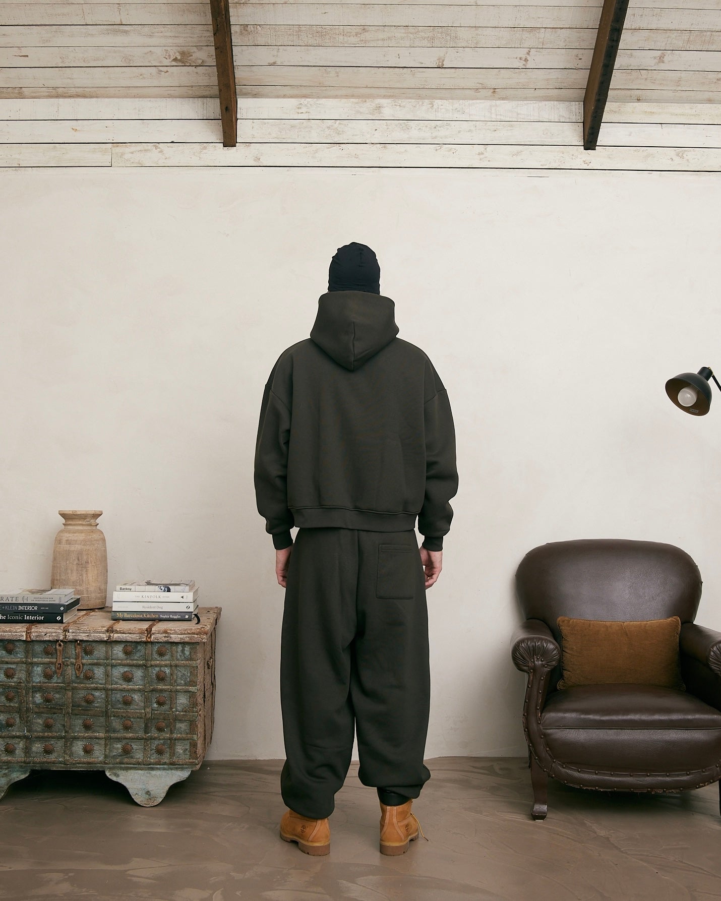 COZY ZIP UP - COFFEE - Sweats UK