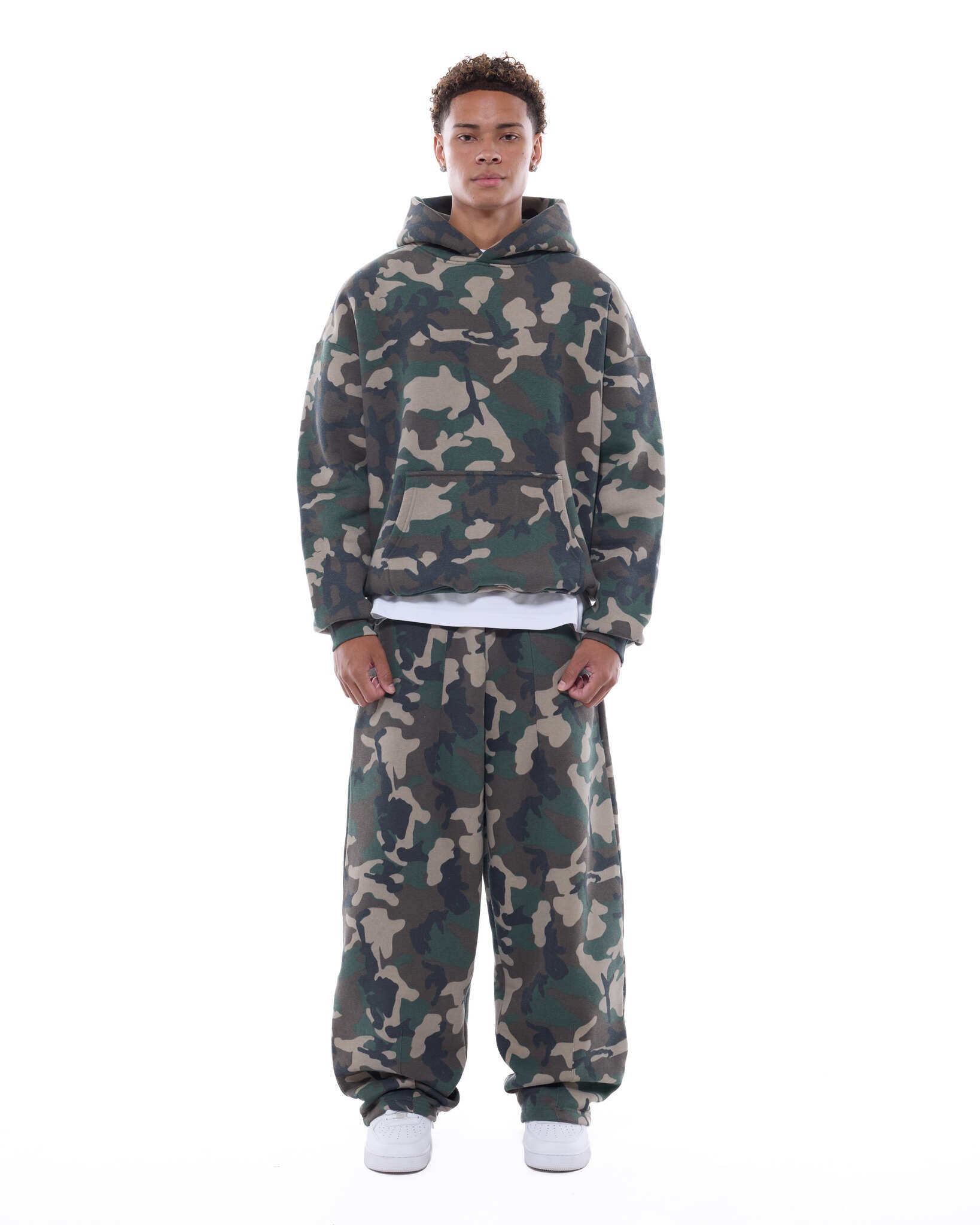 COZY HOODIE - CAMO - Sweats UK