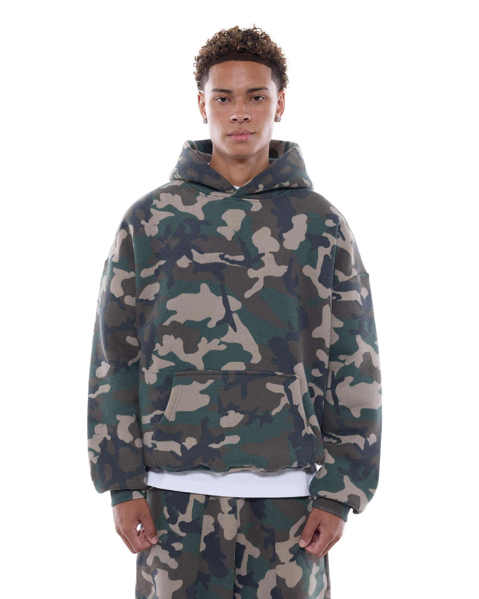 COZY HOODIE - CAMO - Sweats UK