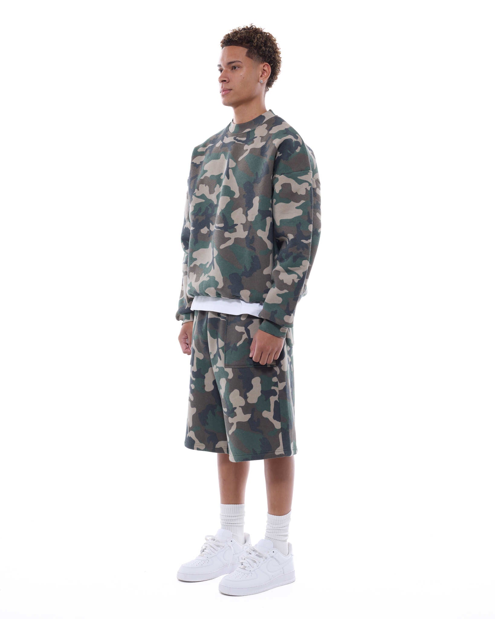 COZY SHORTS - CAMO - Sweats UK