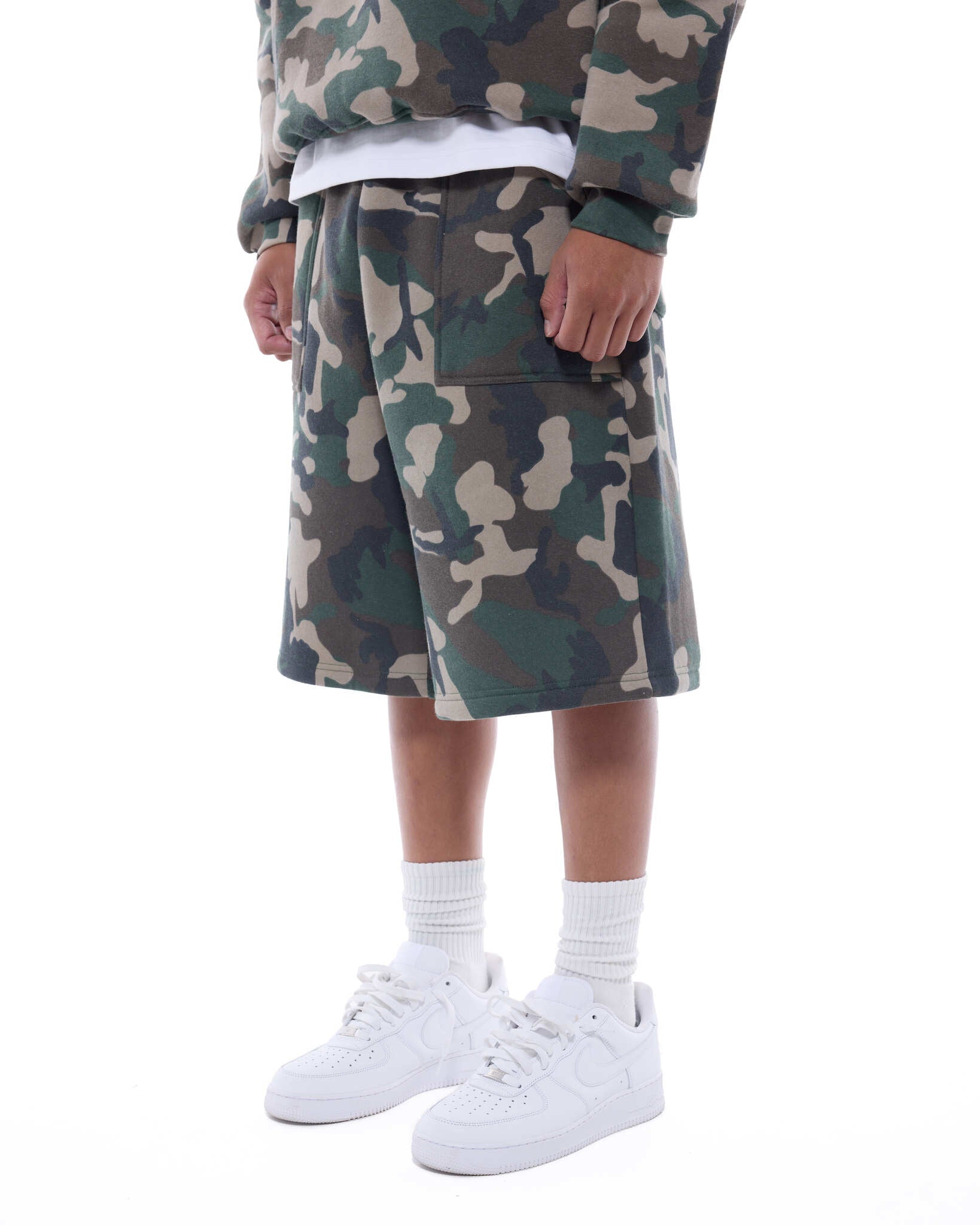 COZY SHORTS - CAMO - Sweats UK