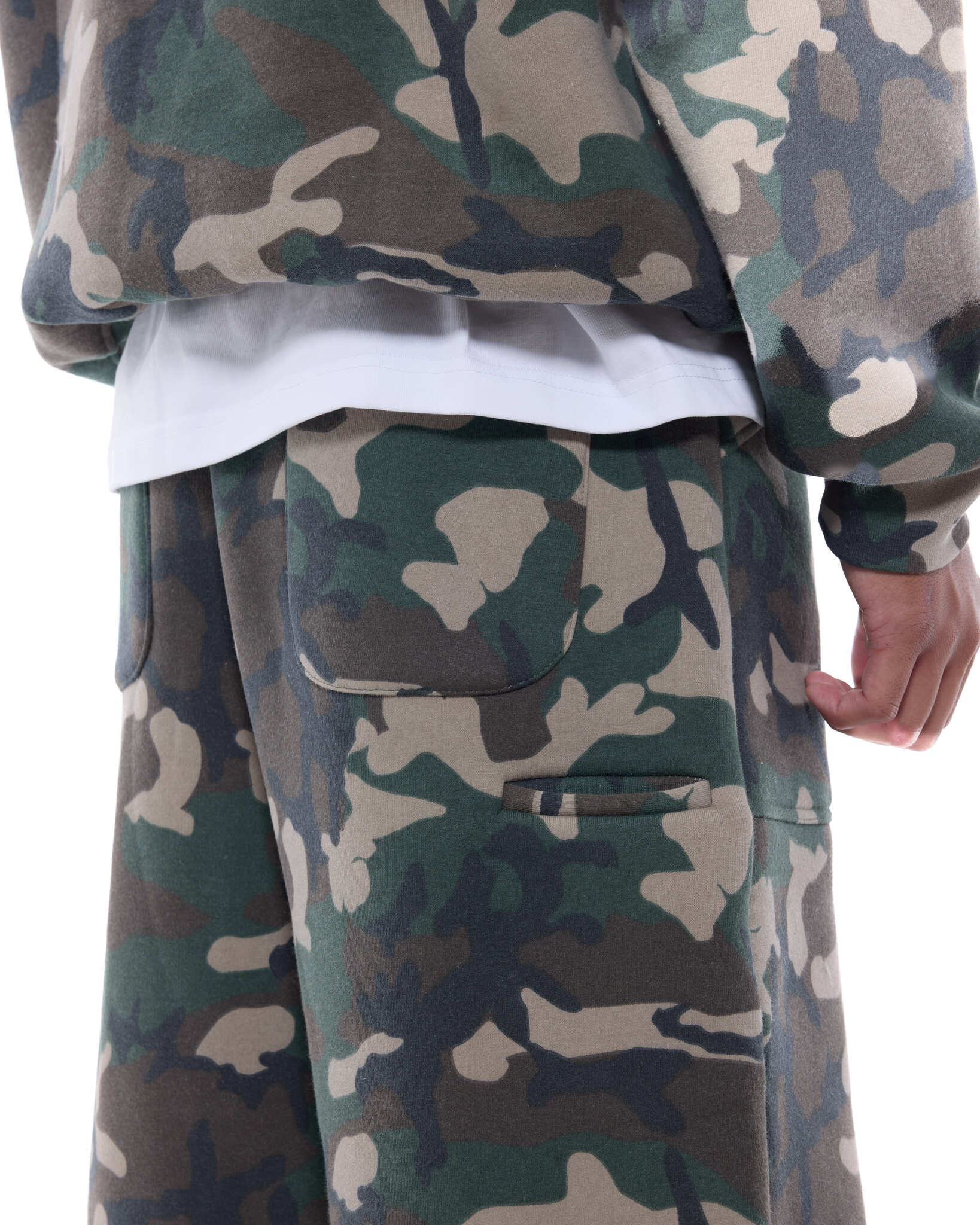 COZY SHORTS - CAMO - Sweats UK