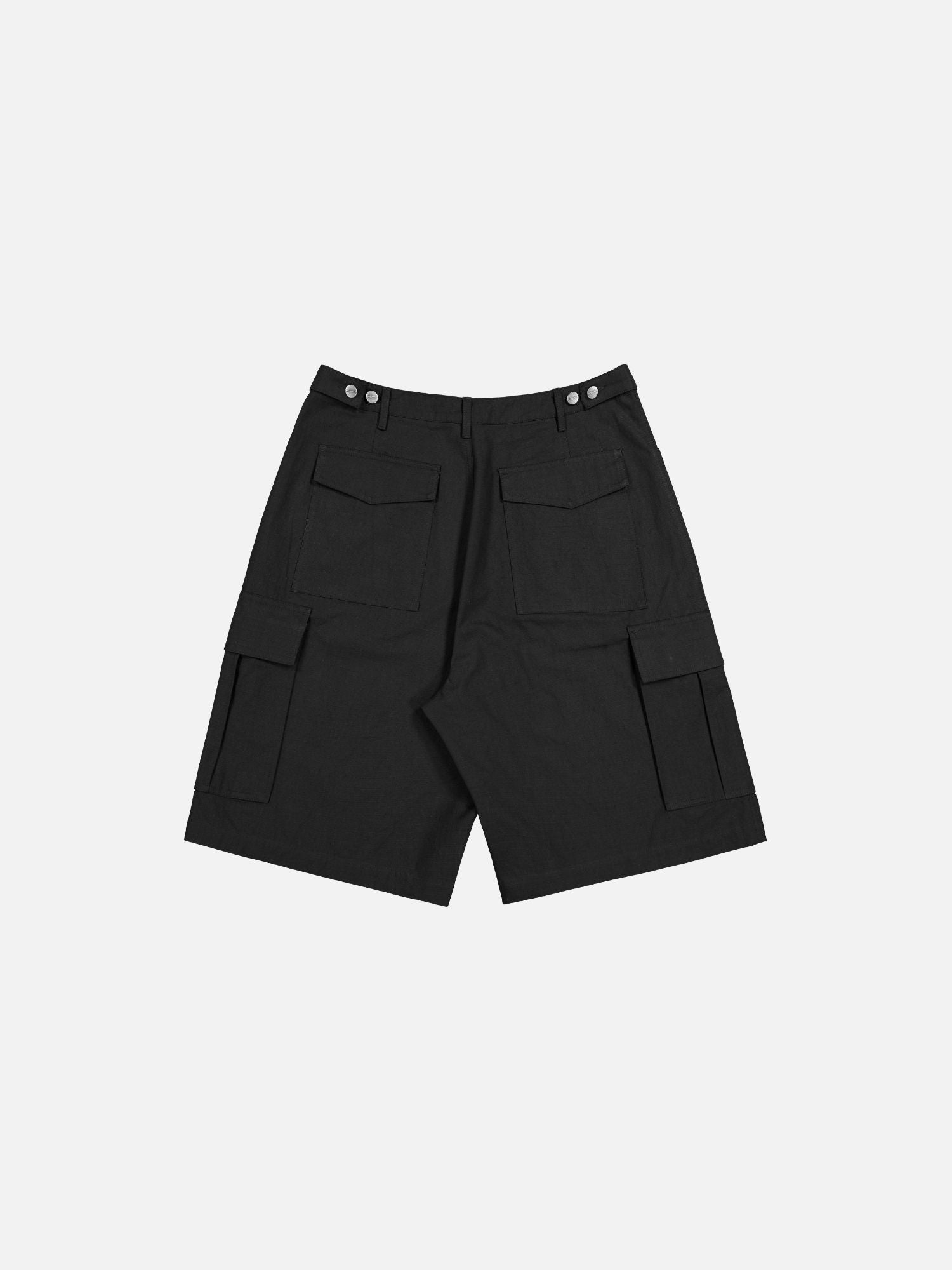 CARGO SHORT - BLACK - Sweats UK