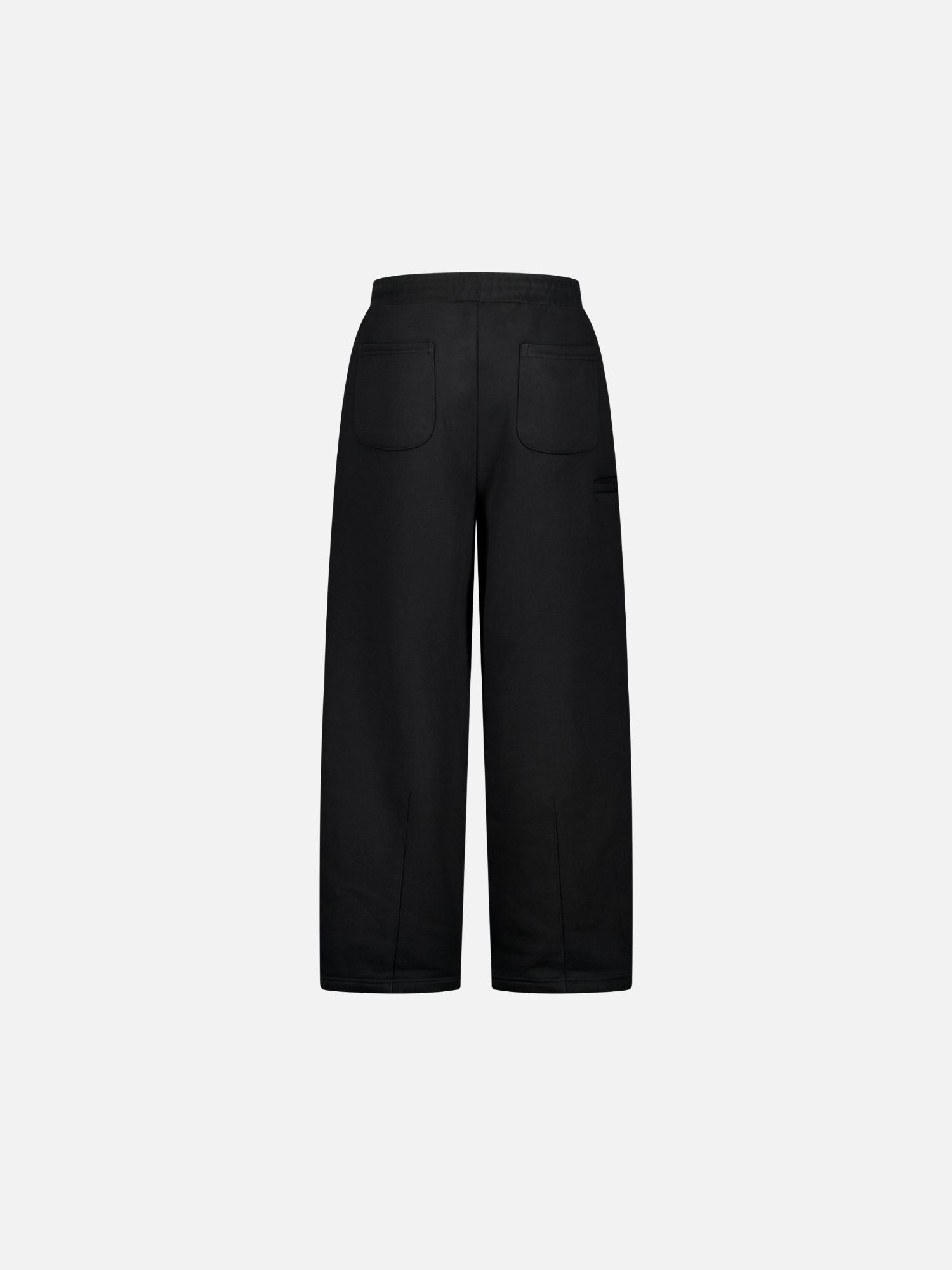 COZY STRAIGHT LEG SWEATS - BLACK - Sweats UK