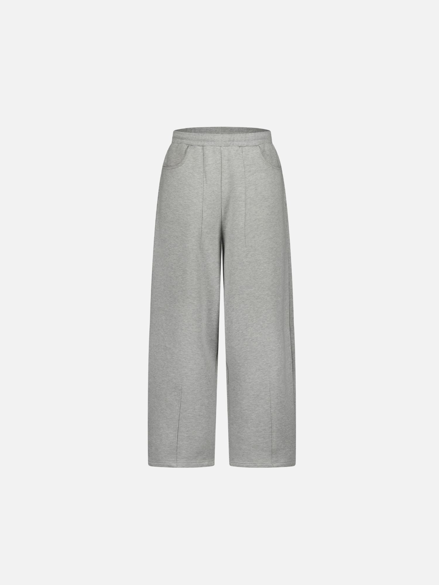Cozy Straight Leg Sweats Grey | Sweats Collective