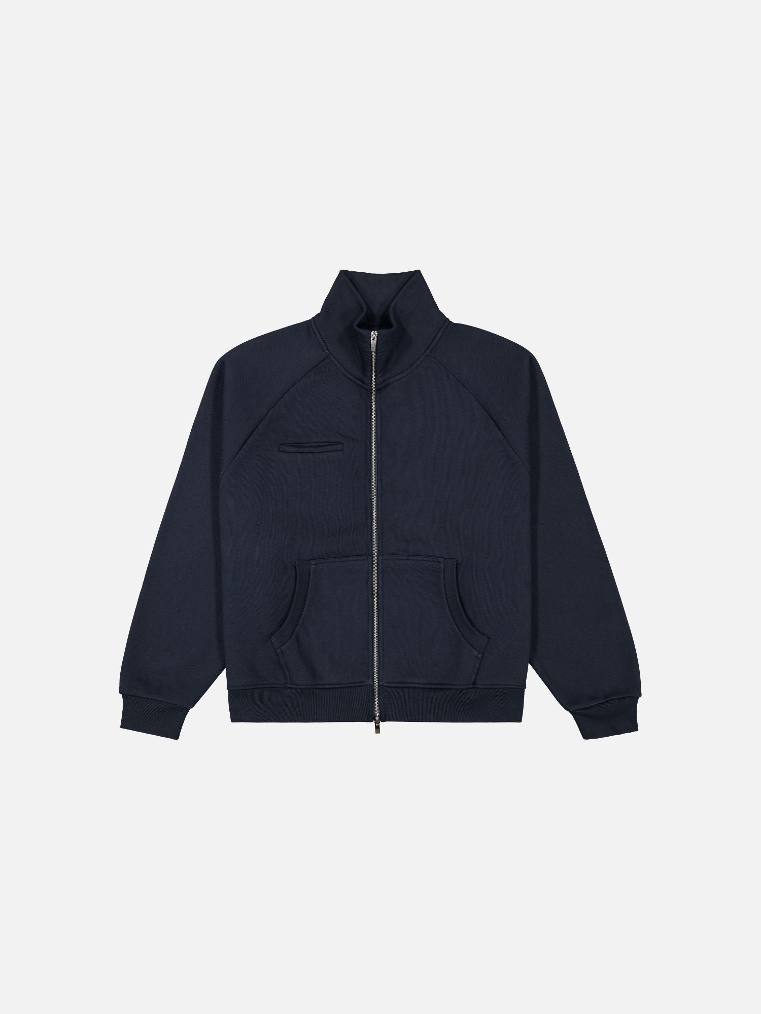 COZY TRACK JACKET - NAVY - Sweats UK