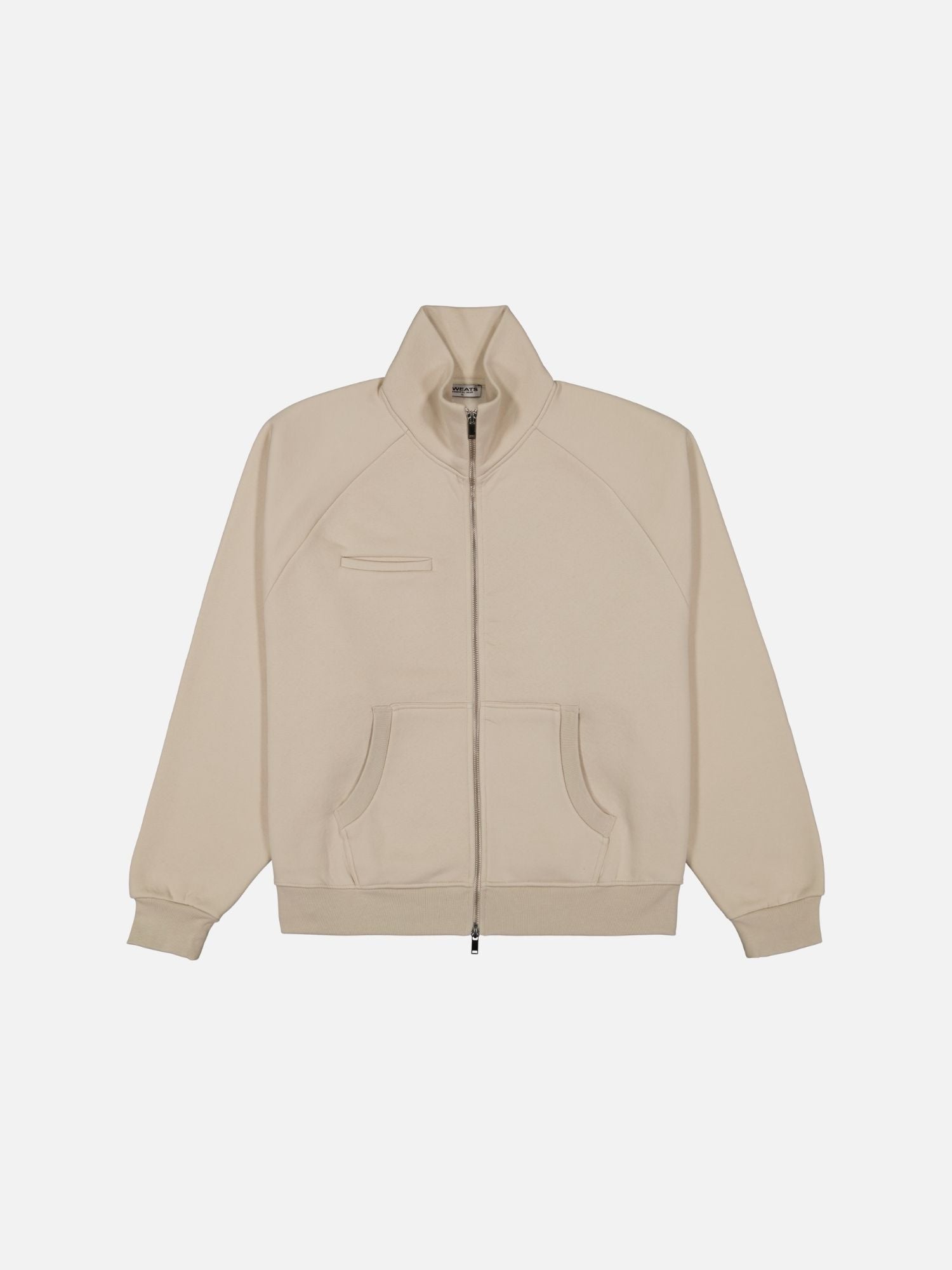 COZY TRACK JACKET - OAT - Sweats UK