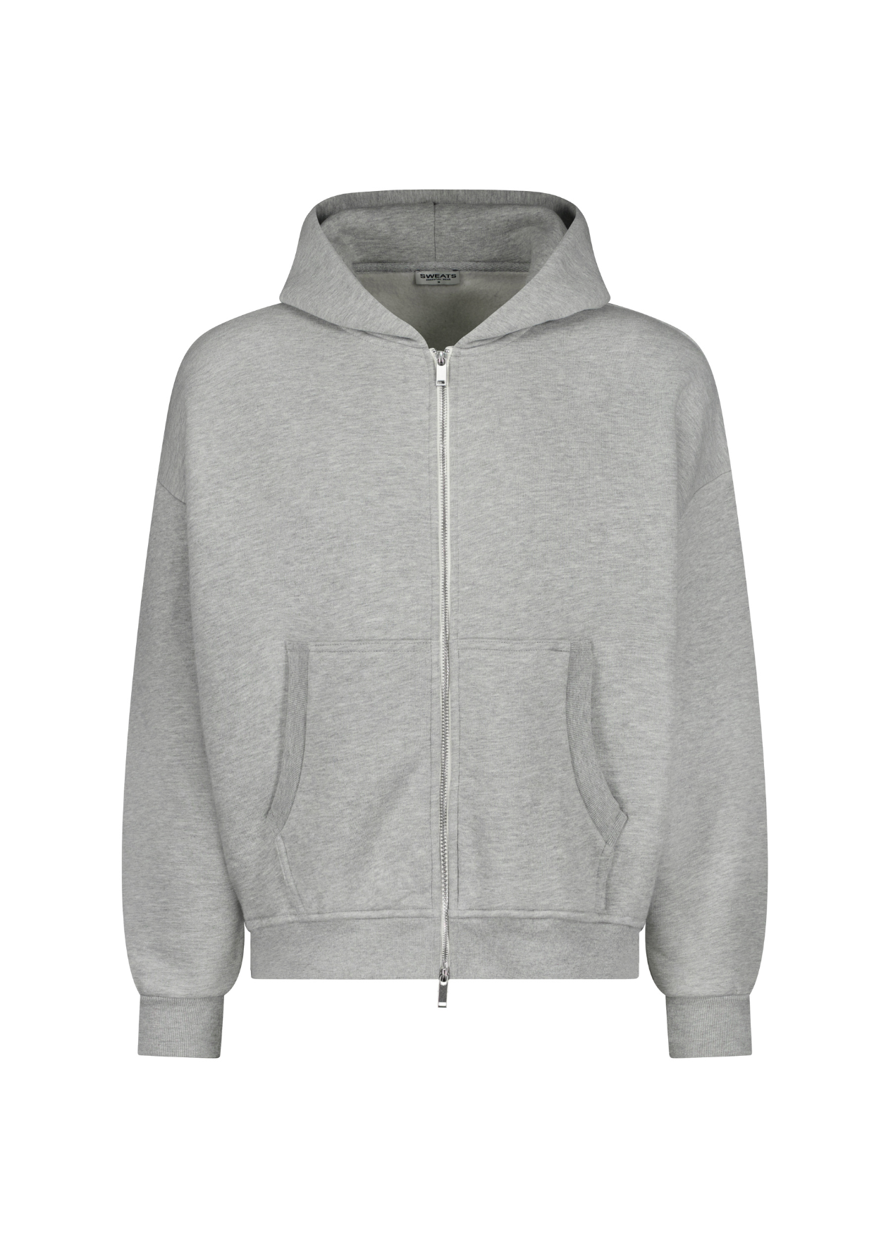 COZY ZIP UP - GREY