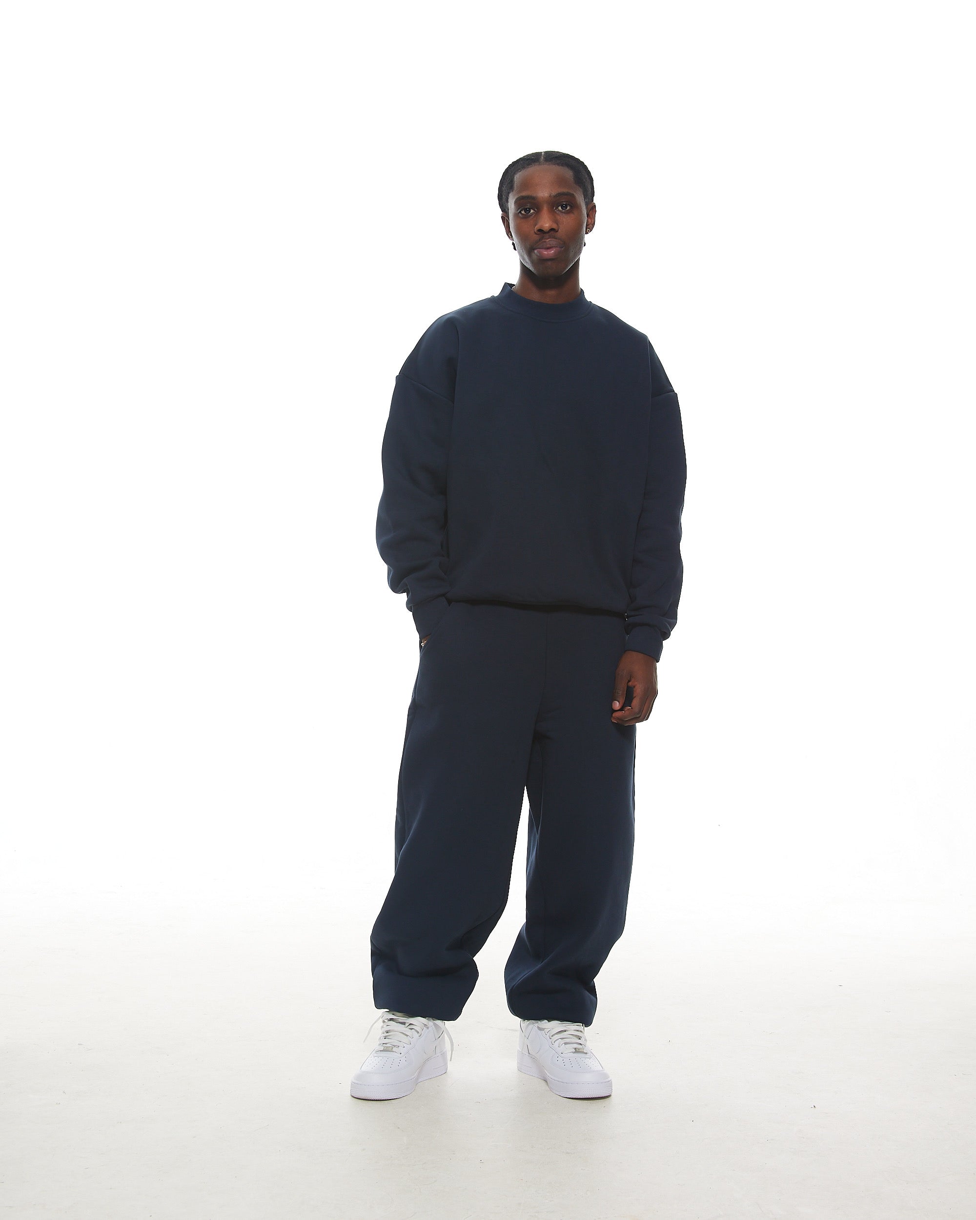 COZY SWEATER - NAVY - Sweats UK