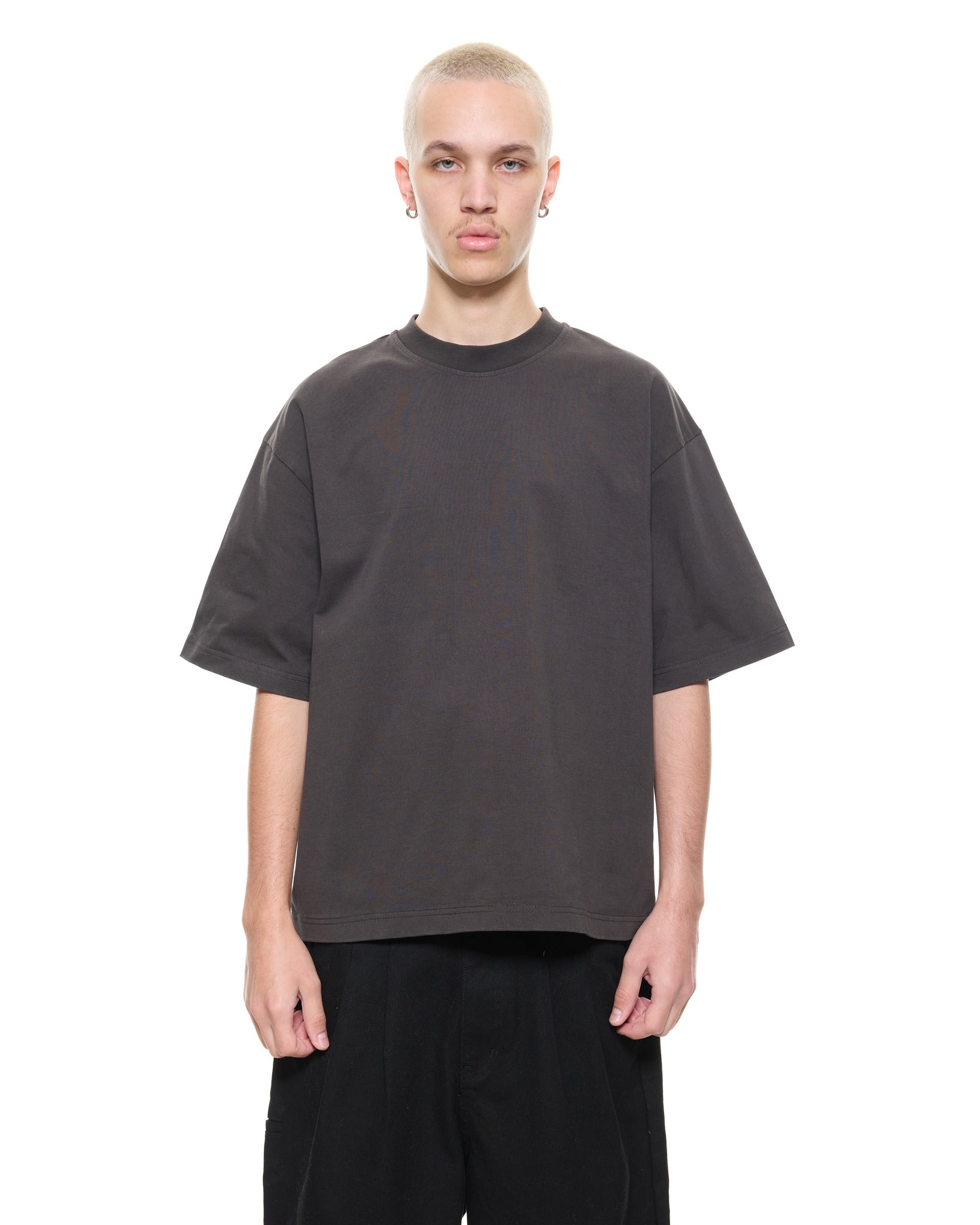 SIGNATURE BLANK T-SHIRT - COFFEE - Sweats UK