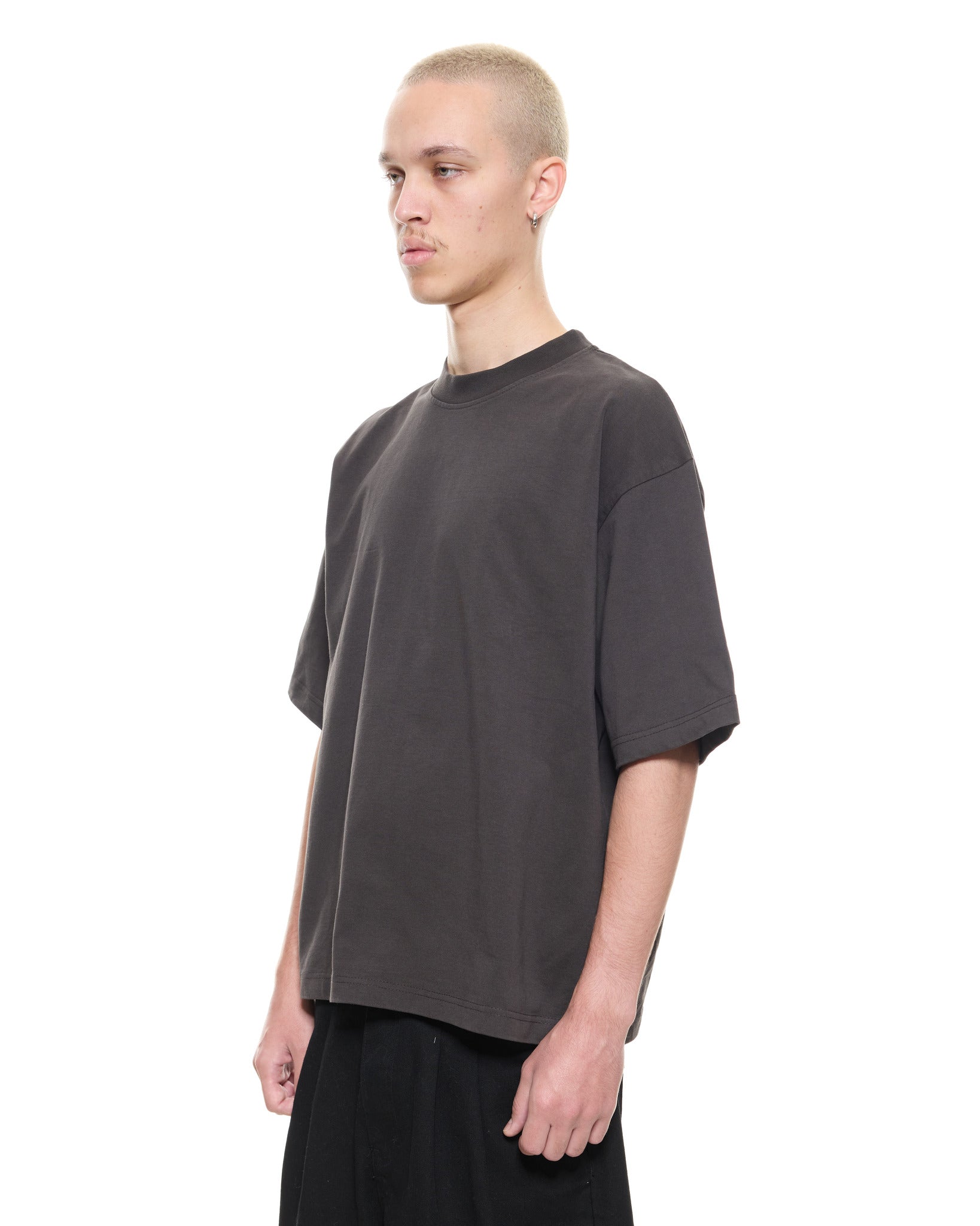 SIGNATURE BLANK T-SHIRT - COFFEE - Sweats UK