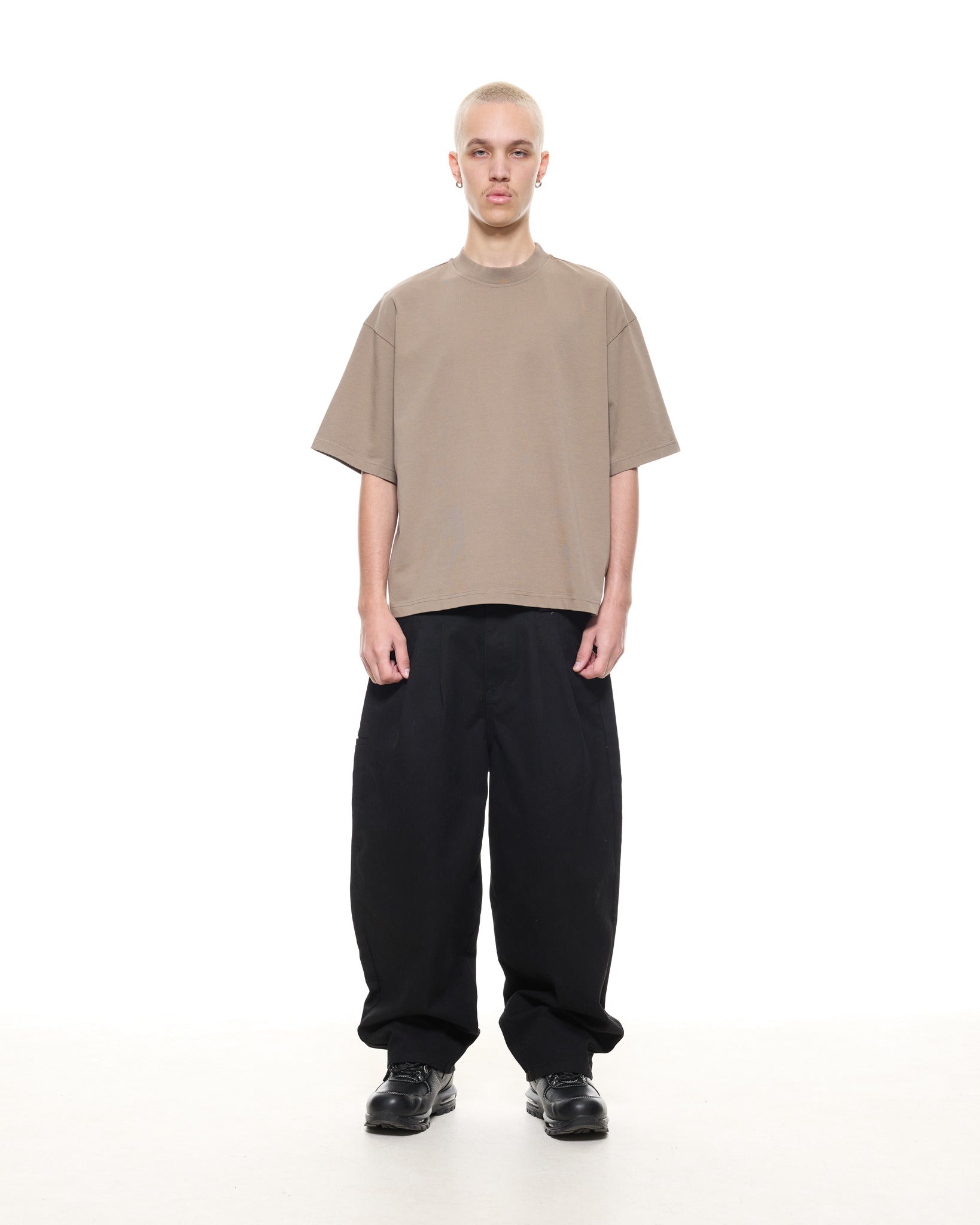 SIGNATURE BLANK T-SHIRT - DUST