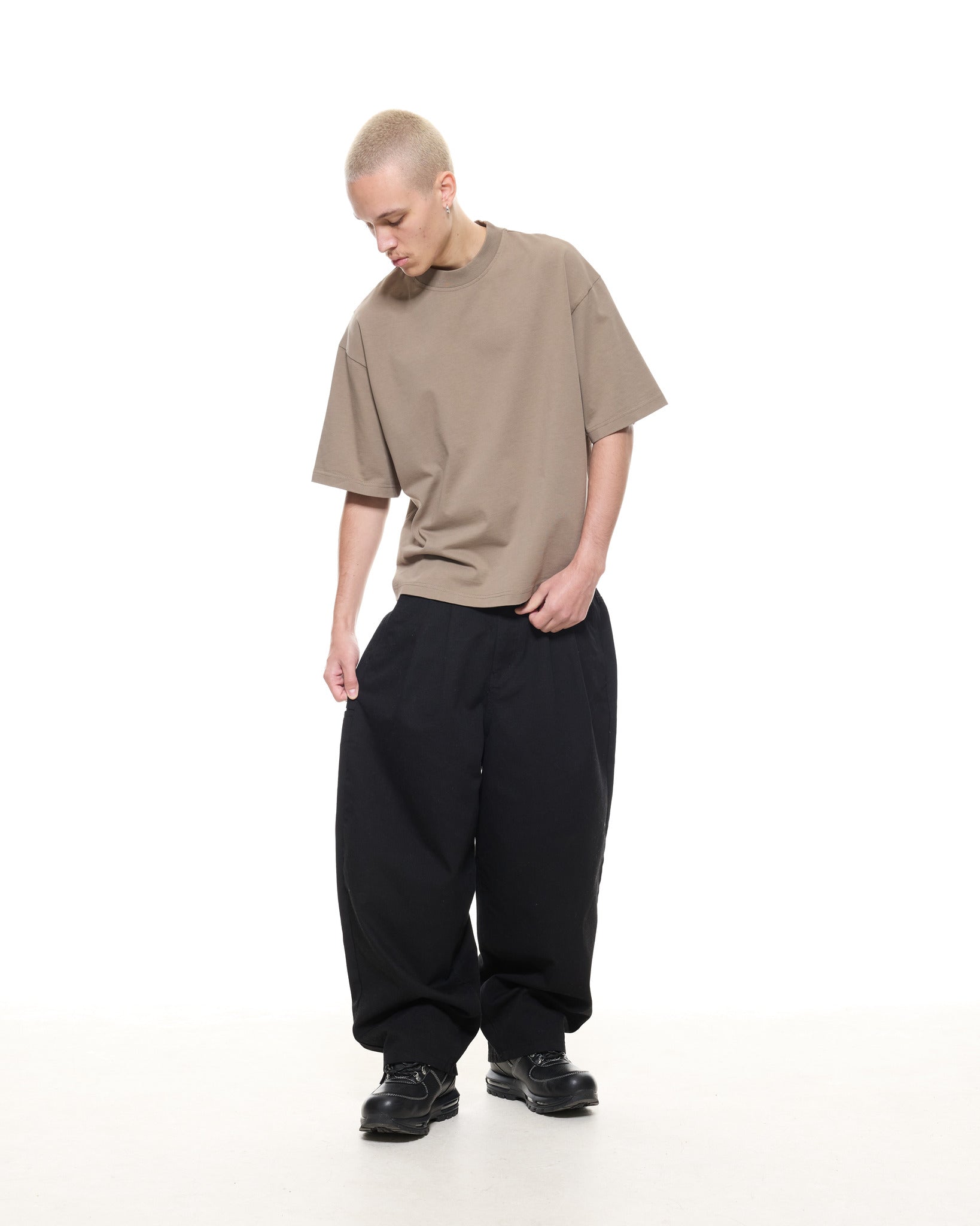 SIGNATURE BLANK T-SHIRT - DUST