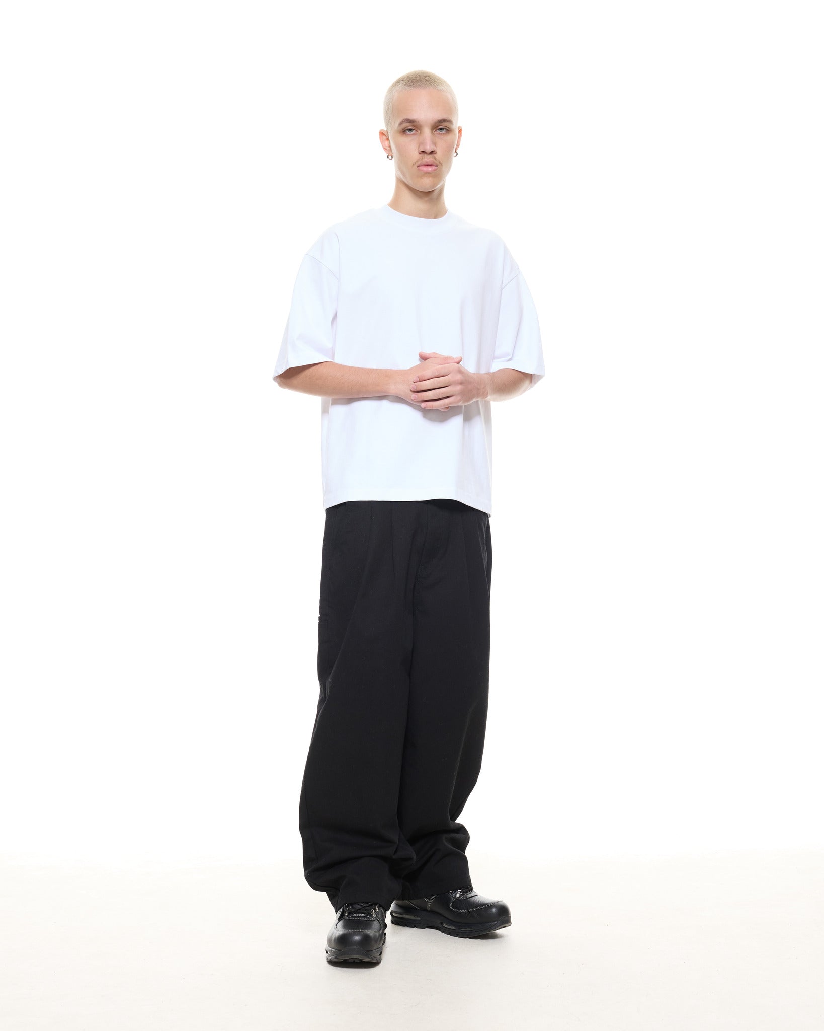 SIGNATURE BLANK T-SHIRT - PURE WHITE