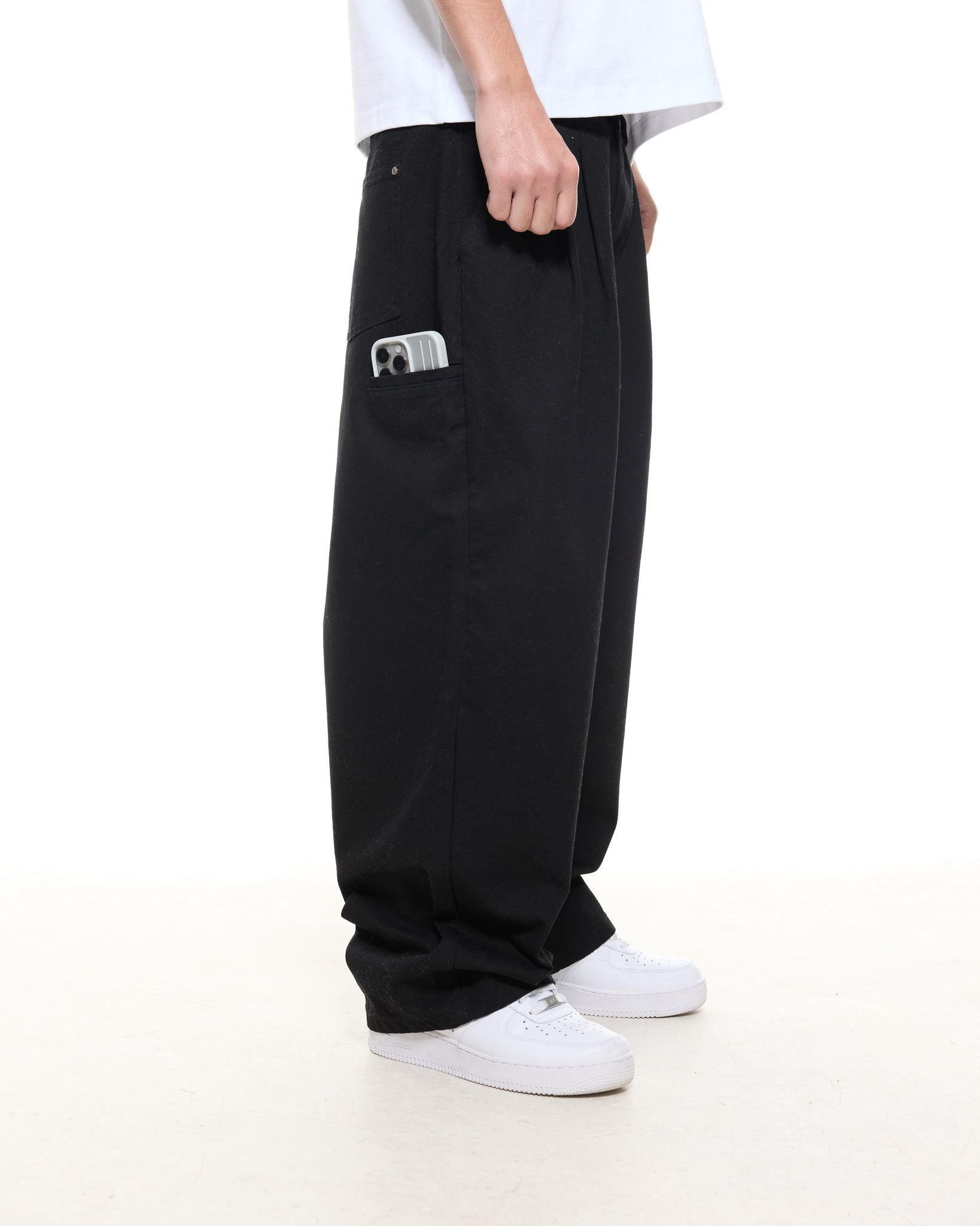 WORKWEAR PANT - BLACK - Sweats UK