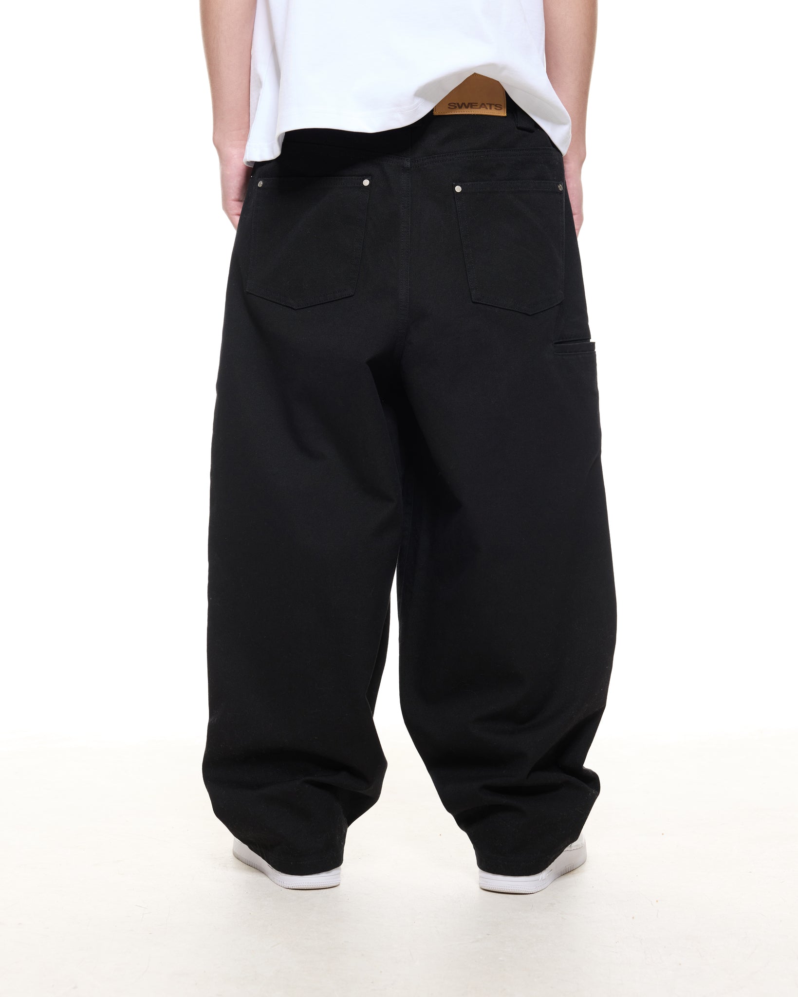 WORKWEAR PANT - BLACK - Sweats UK