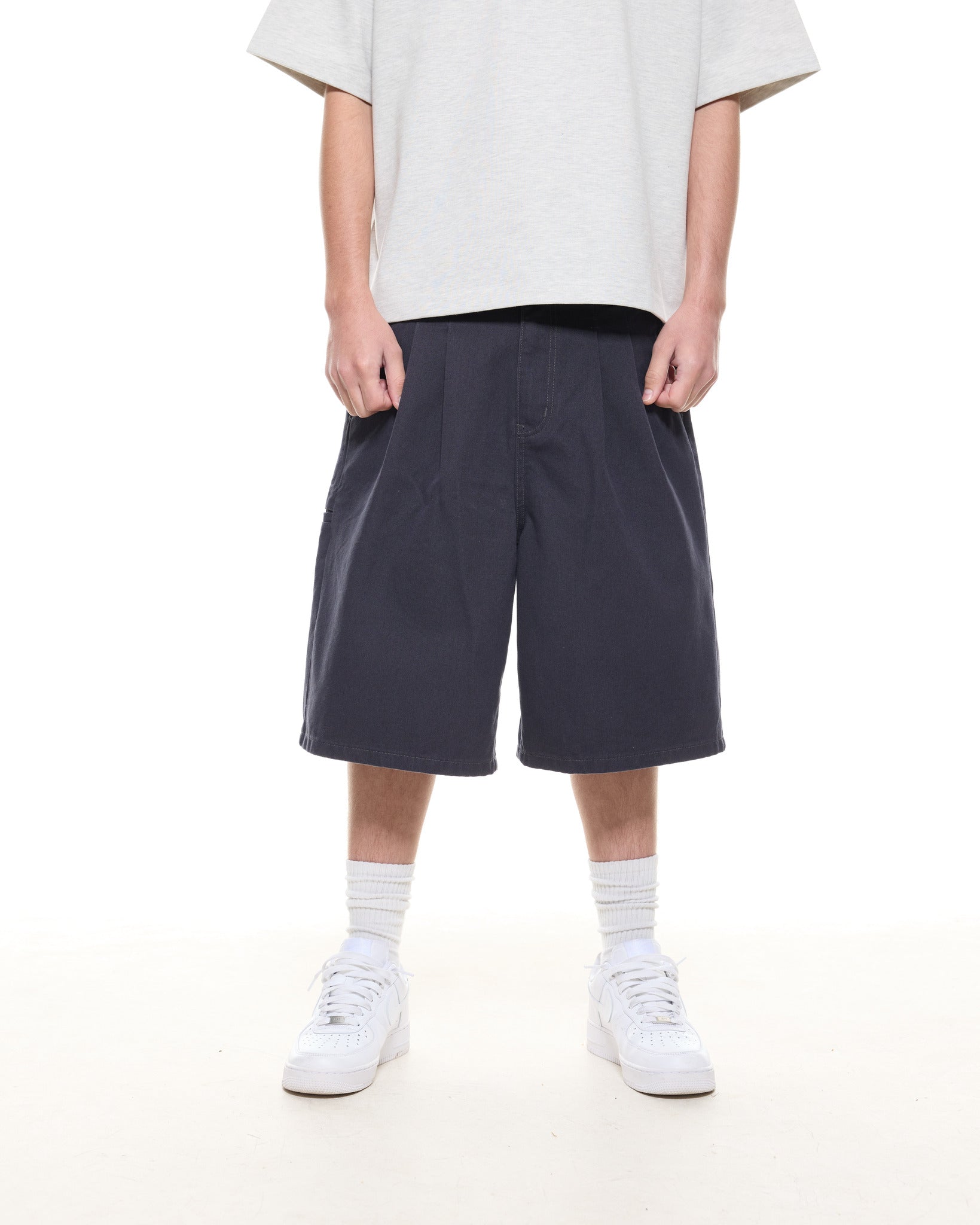 WORKWEAR SHORTS - NAVY - Sweats UK