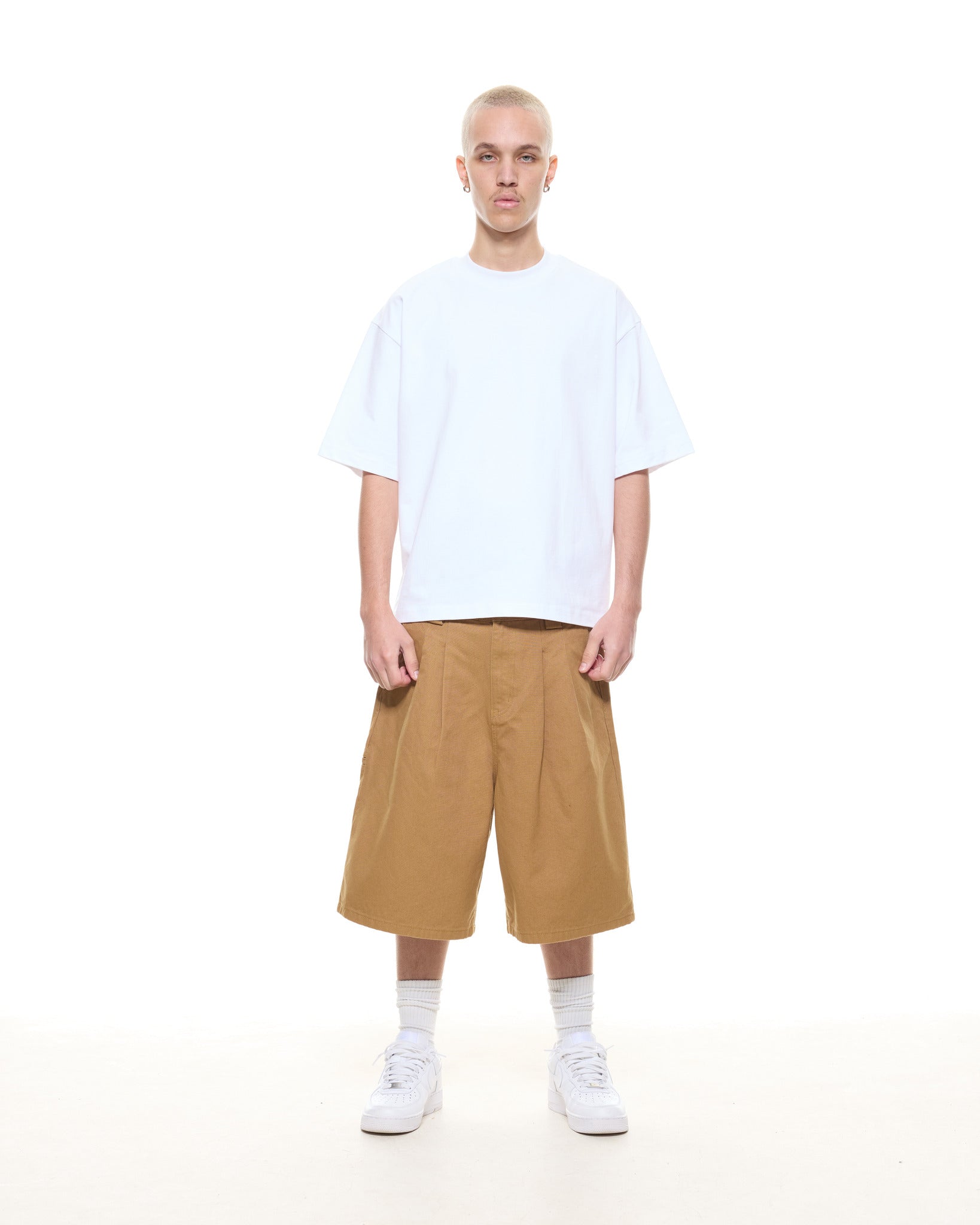 WORKWEAR SHORTS - TAN - Sweats UK