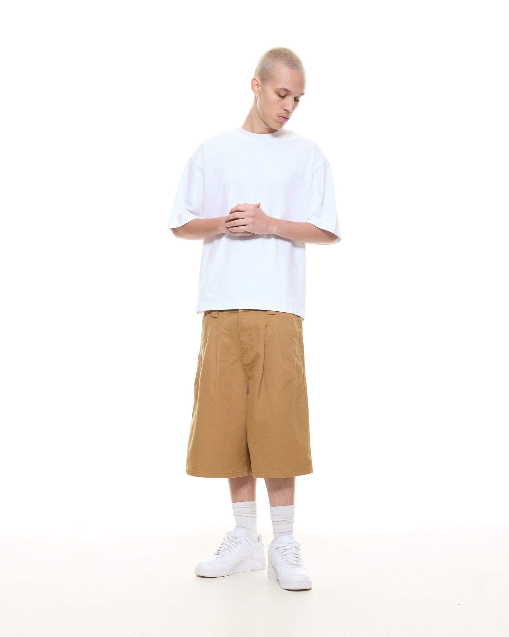 WORKWEAR SHORTS - TAN - Sweats UK