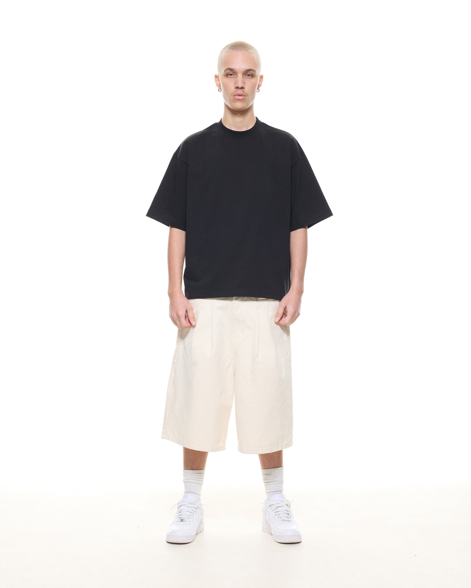 WORKWEAR SHORTS - ECRU - Sweats UK
