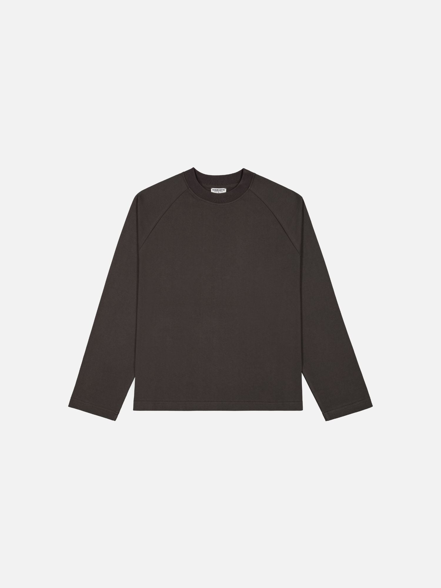 Long Sleeve T Shirt Coffee | Sweats Collective