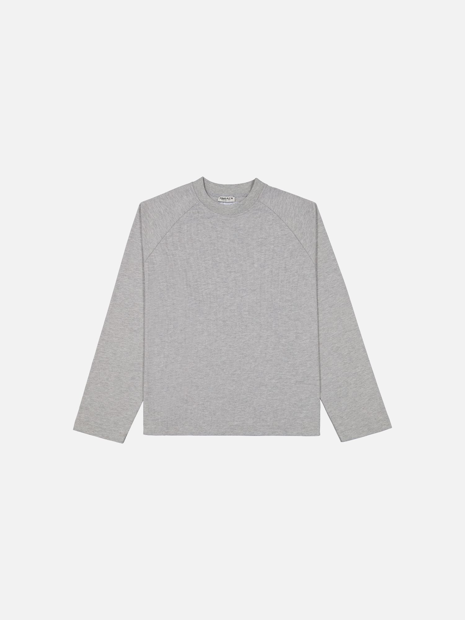 Long Sleeve T-Shirt - Grey - Sweats UK