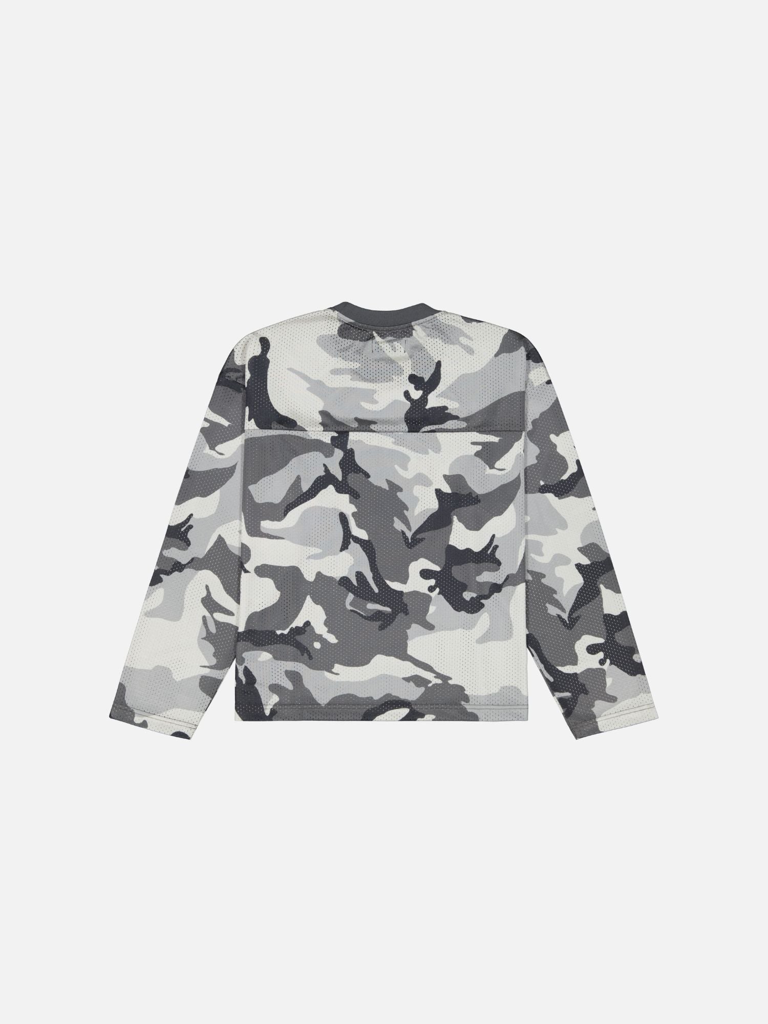 MESH LS T-SHIRT - SNOW CAMO - Sweats UK