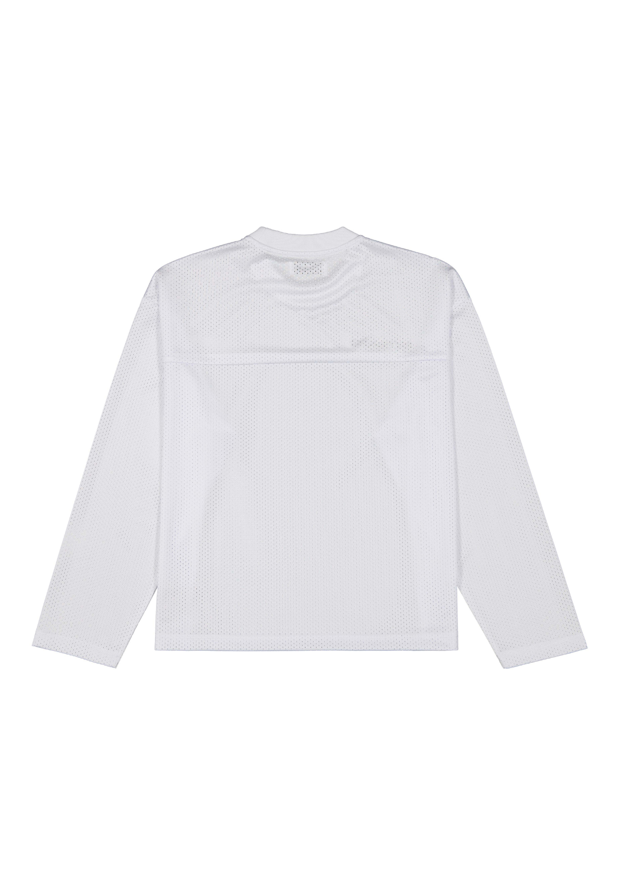 MESH LS T-SHIRT - WHITE