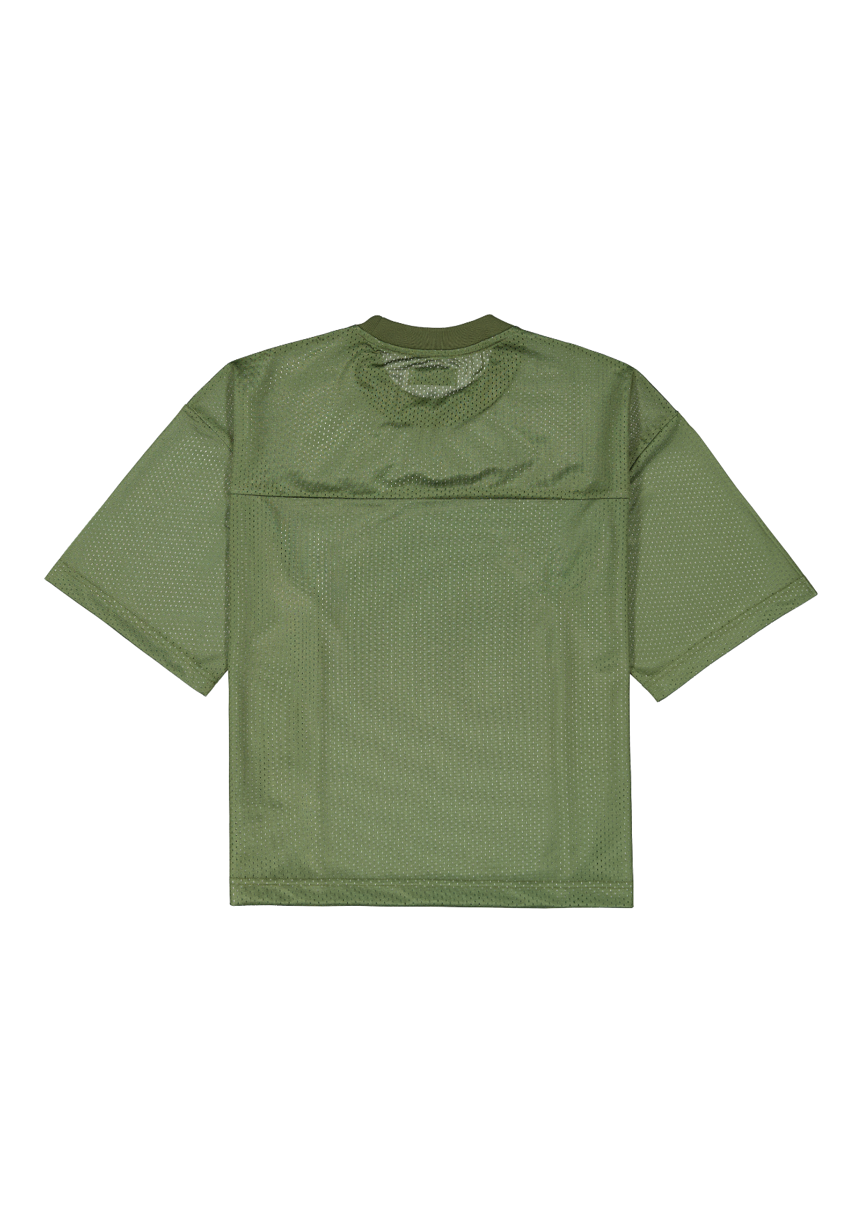 MESH SS T-SHIRT - SAGE