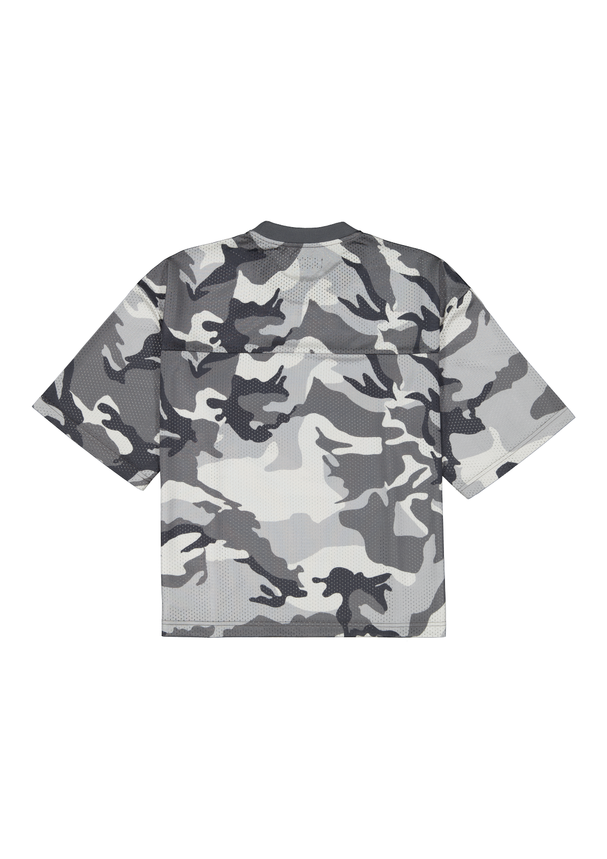 MESH SS T-SHIRT - SNOW CAMO