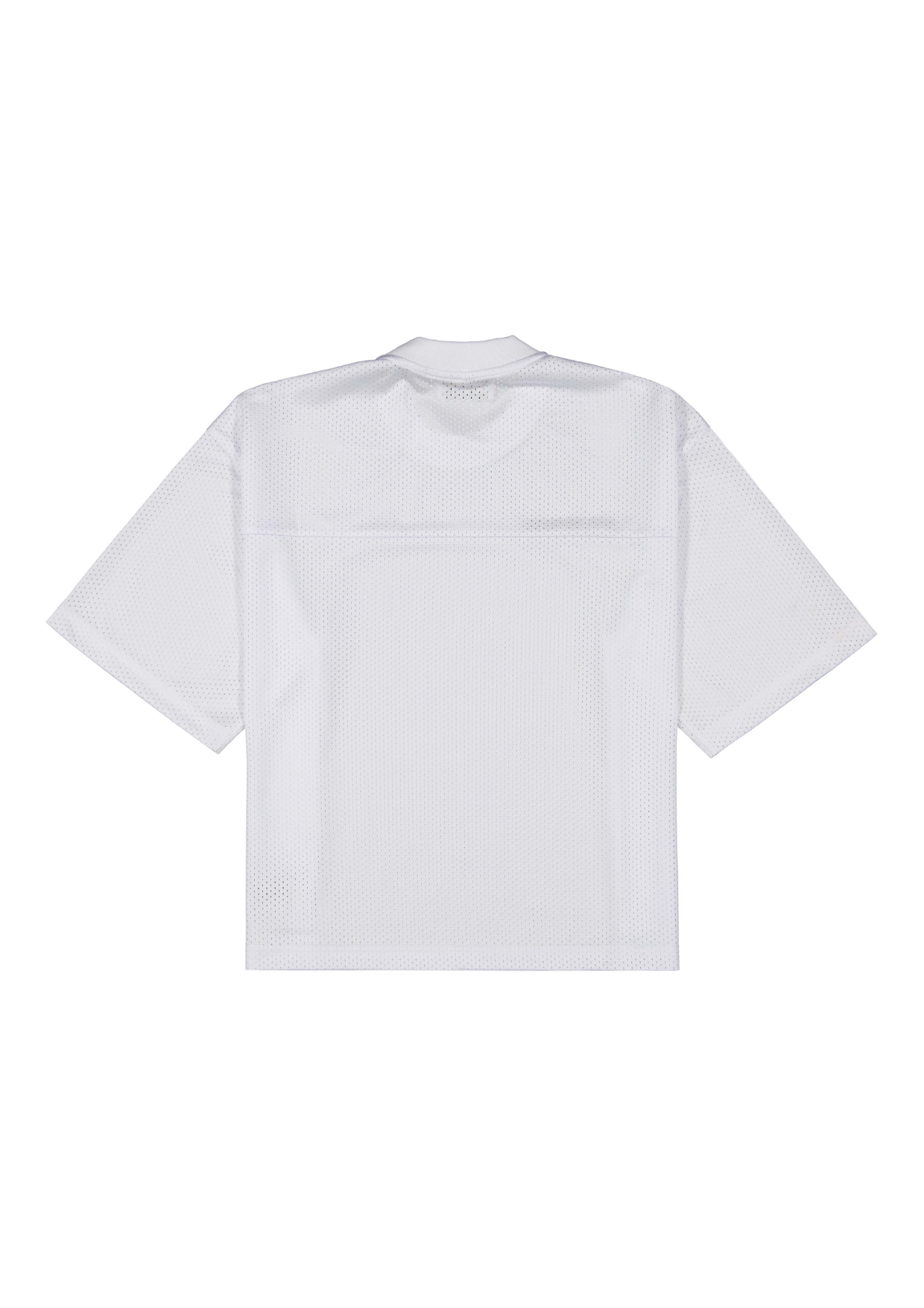 MESH SS T-SHIRT - WHITE - Sweats UK