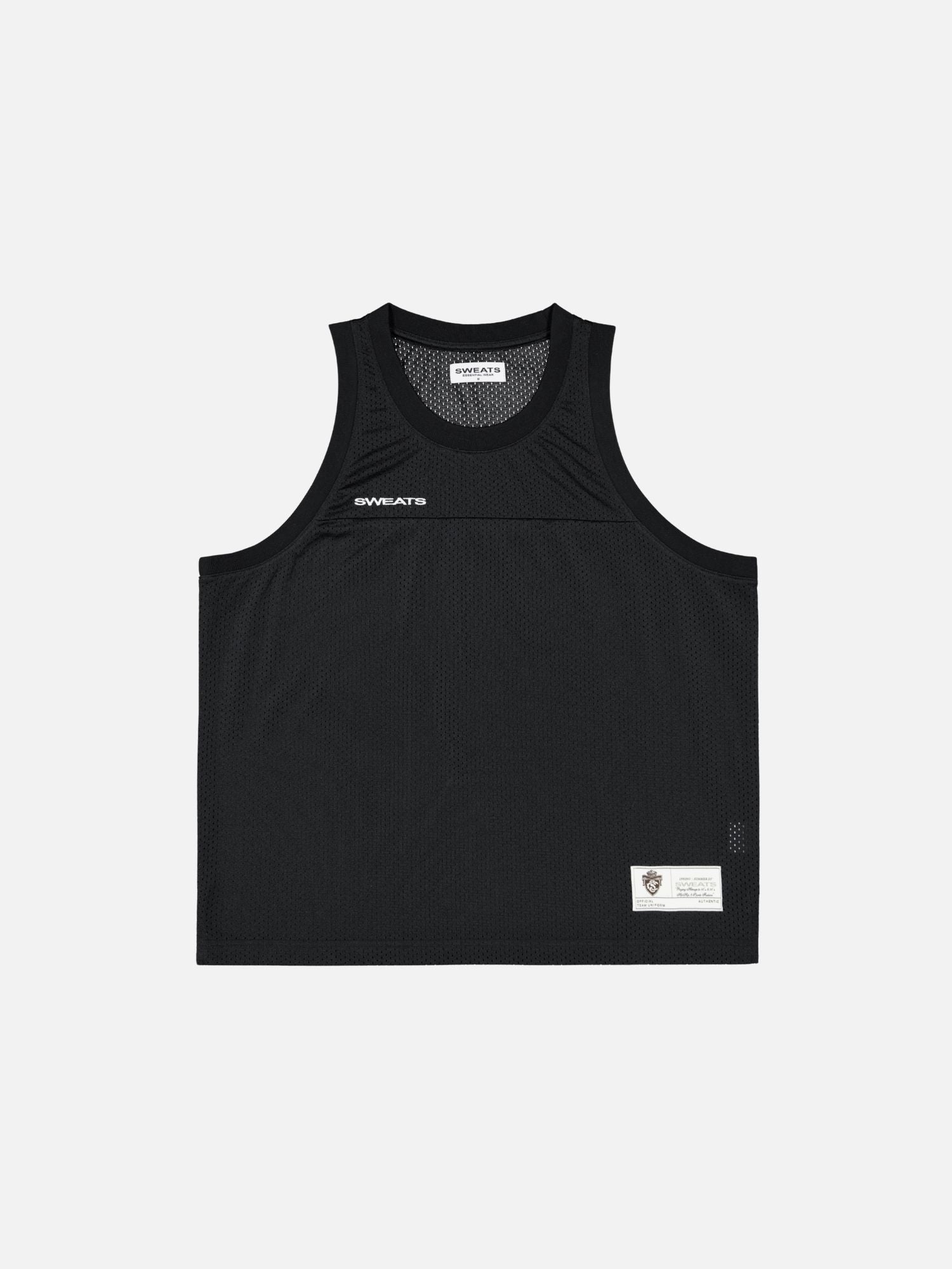 MESH SINGLET - BLACK