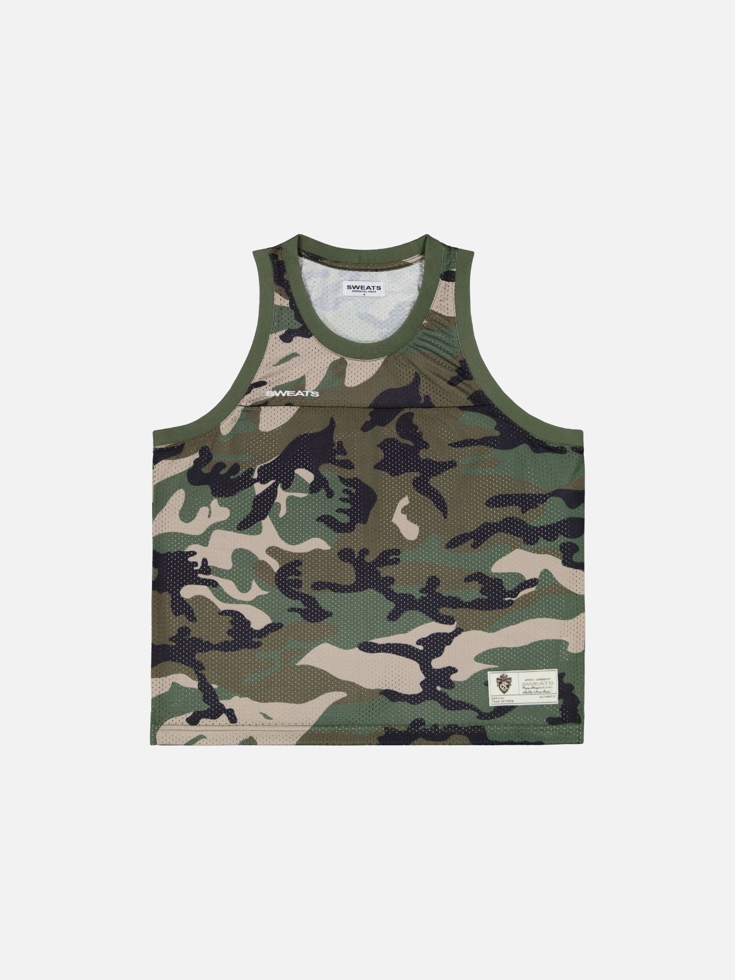 MESH SINGLET - CAMO