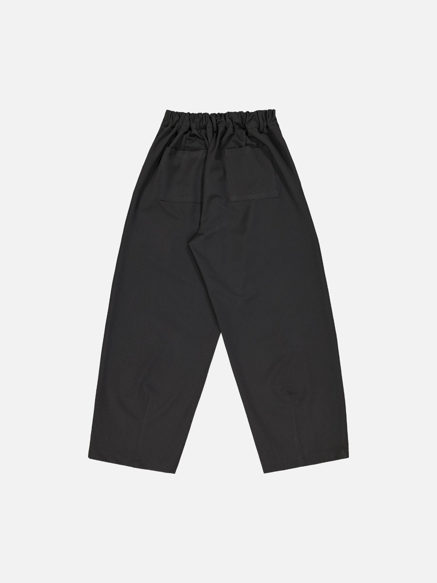 PLEATED PANT - BLACK - Sweats UK