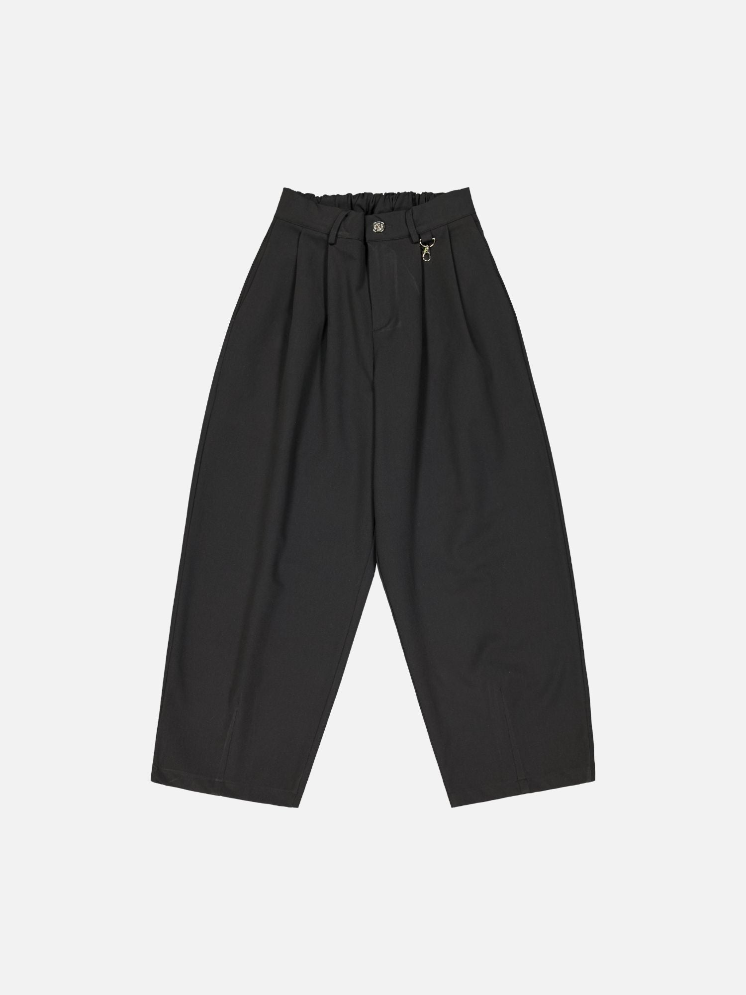 パンツ sweats collective PLEATED PANT PLEATED PANT - BLACK