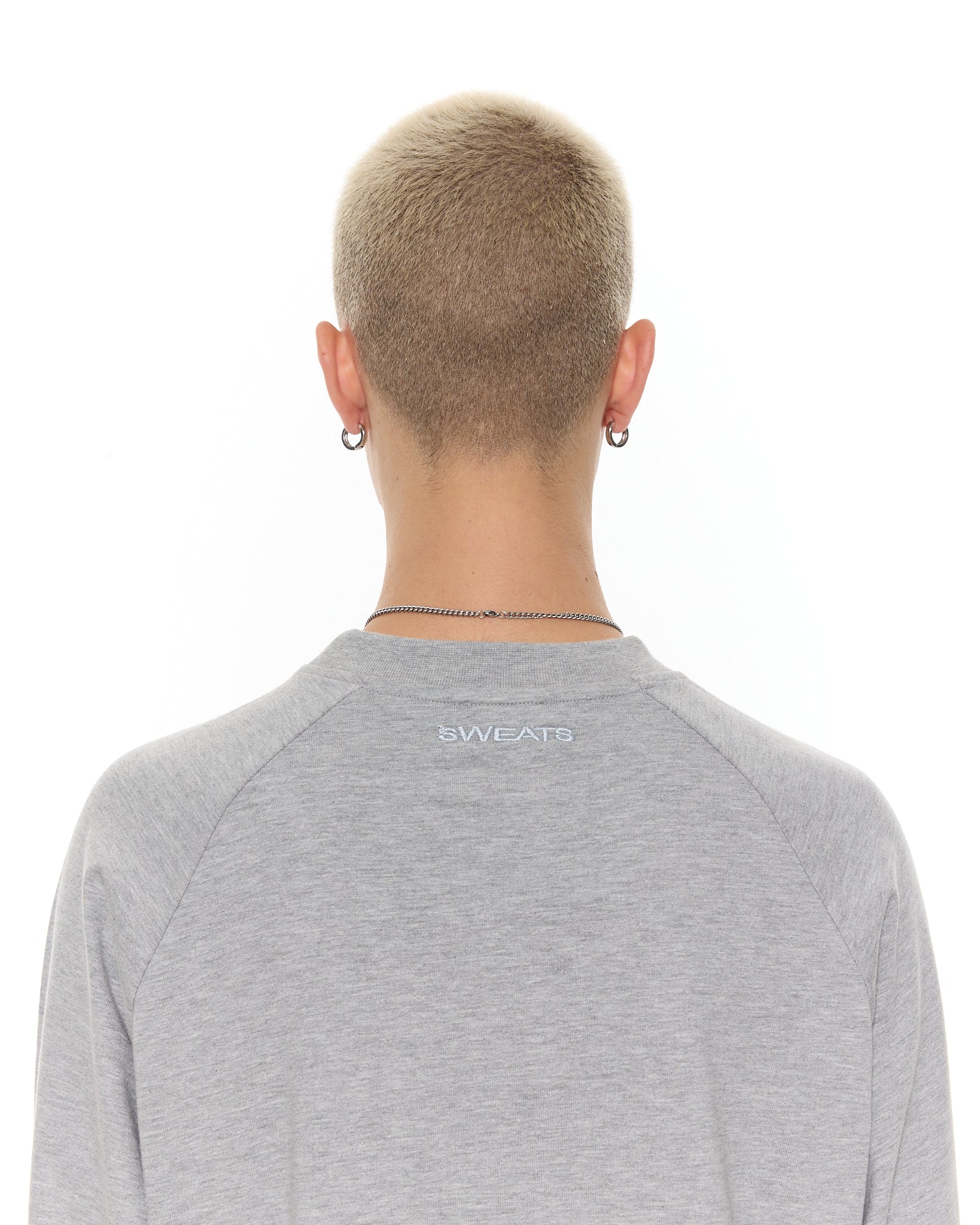 Long Sleeve T-Shirt - Grey - Sweats UK