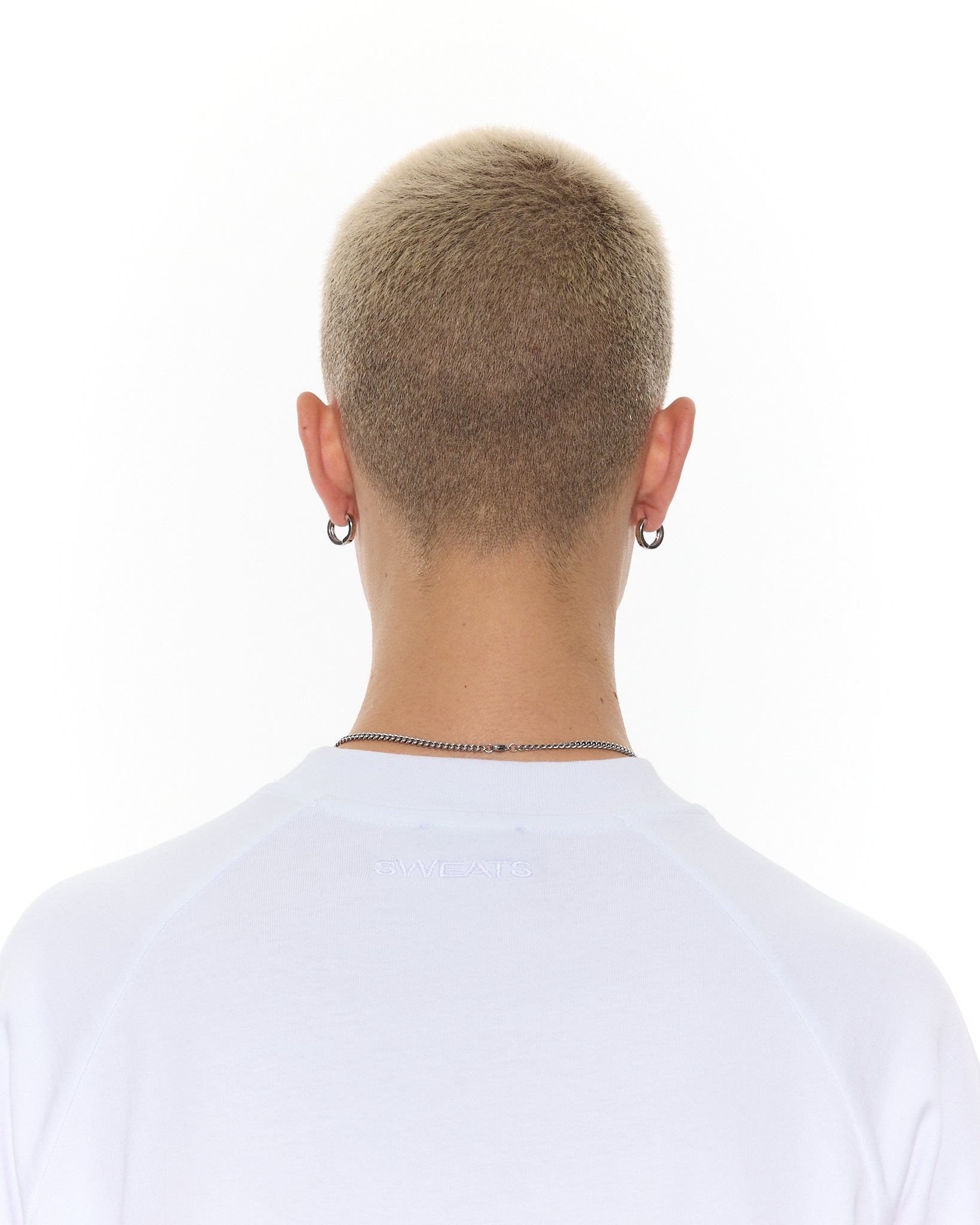 Long Sleeve T-Shirt - White - Sweats UK