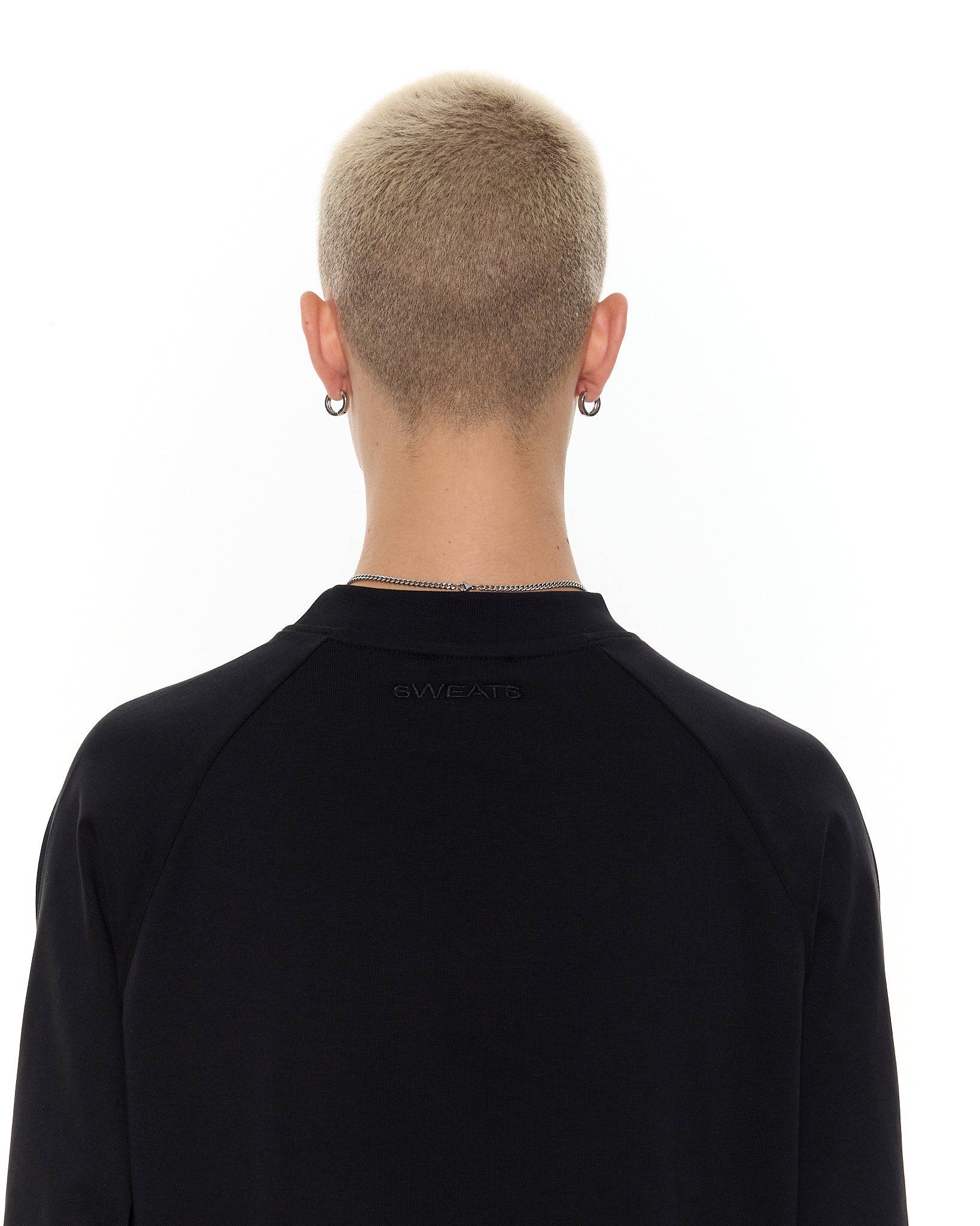 Long Sleeve T-Shirt - Black - Sweats UK