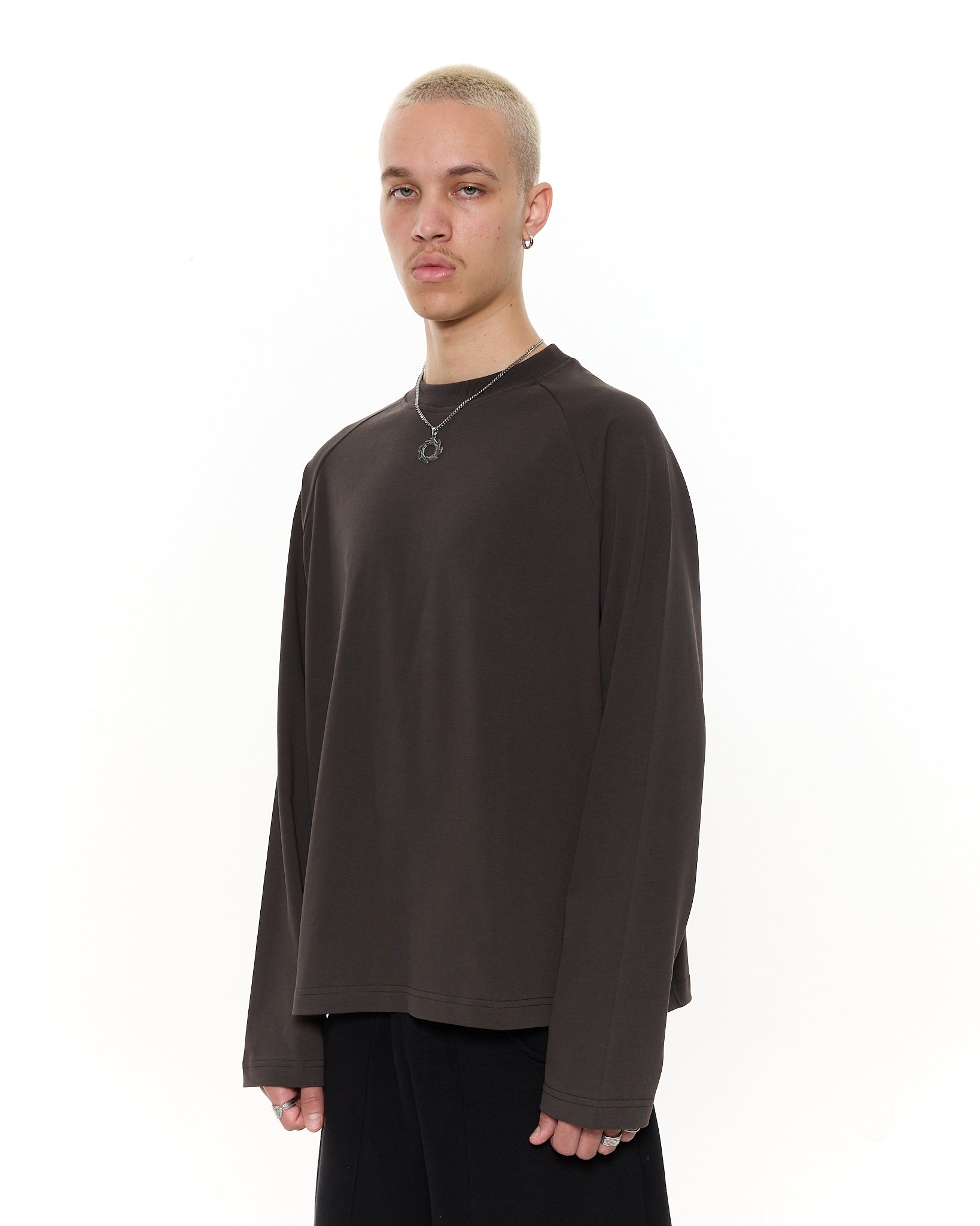 Long Sleeve T-Shirt - Coffee