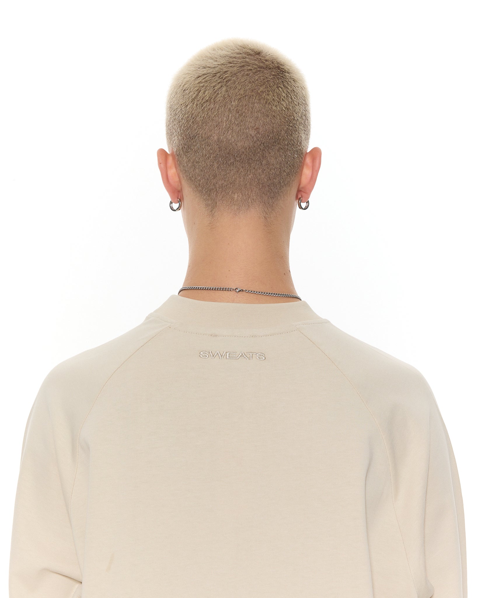 Long Sleeve T-Shirt - Oat - Sweats UK
