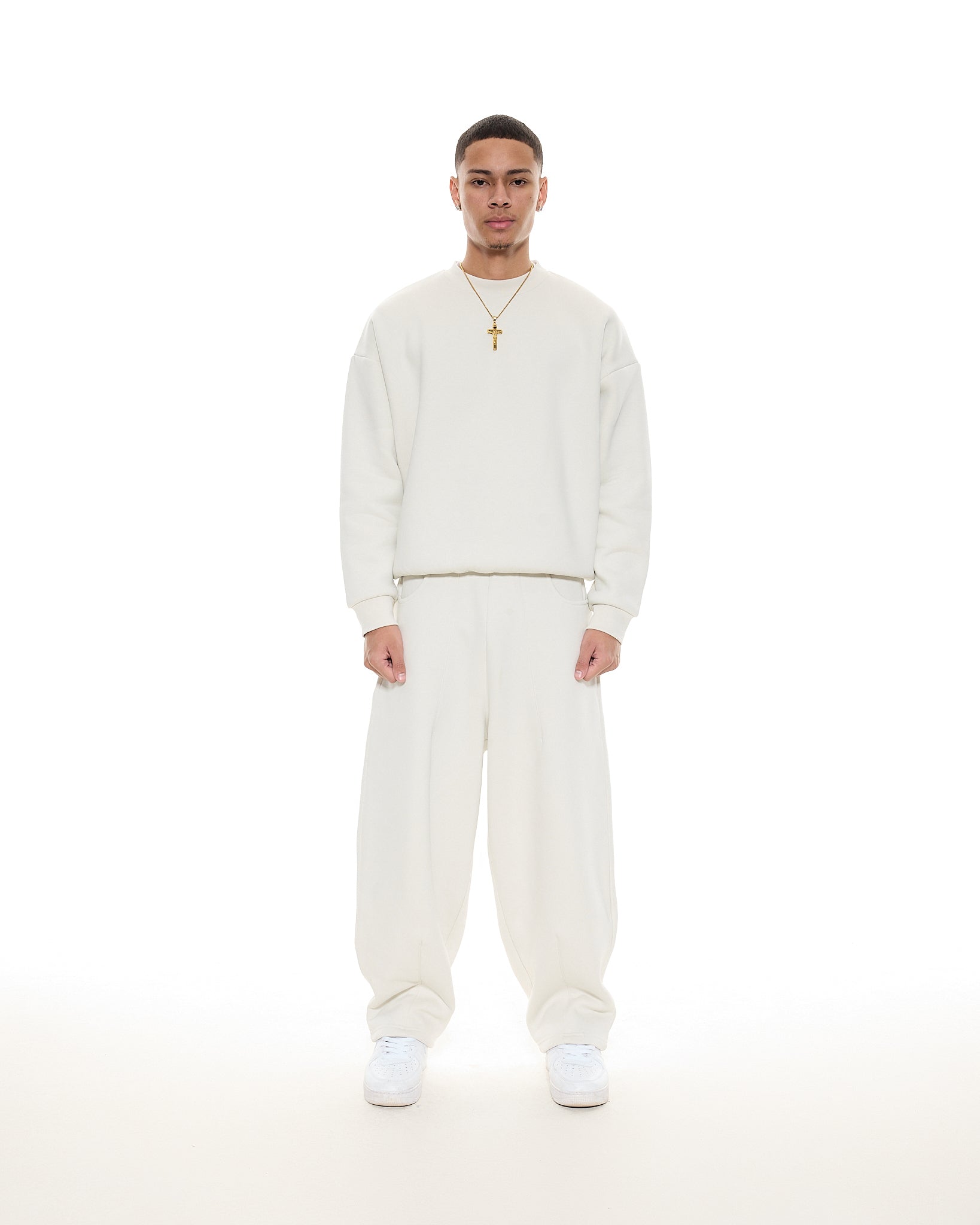 COZY SWEATER - CHALK - Sweats UK