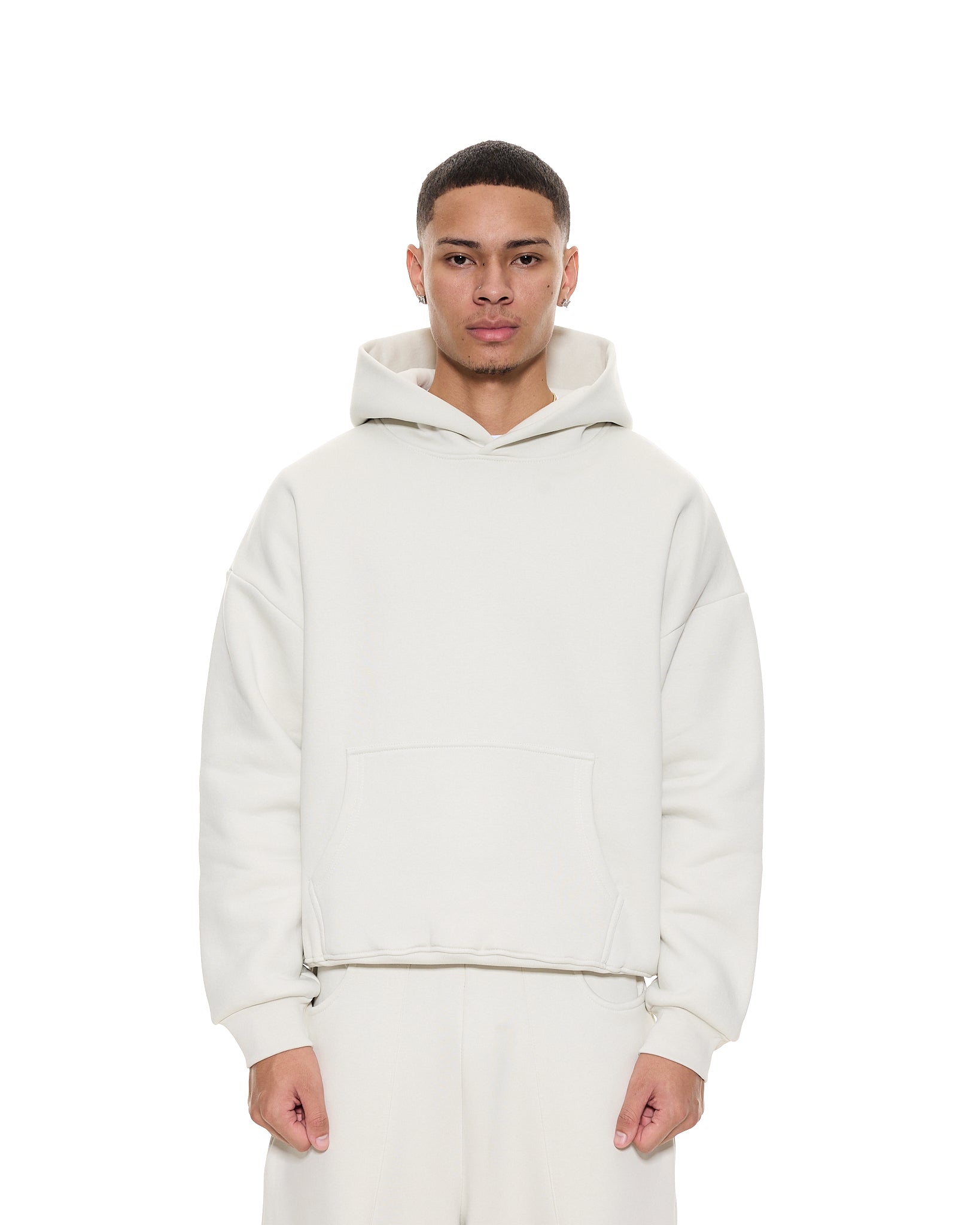 COZY HOODIE - CHALK - Sweats UK